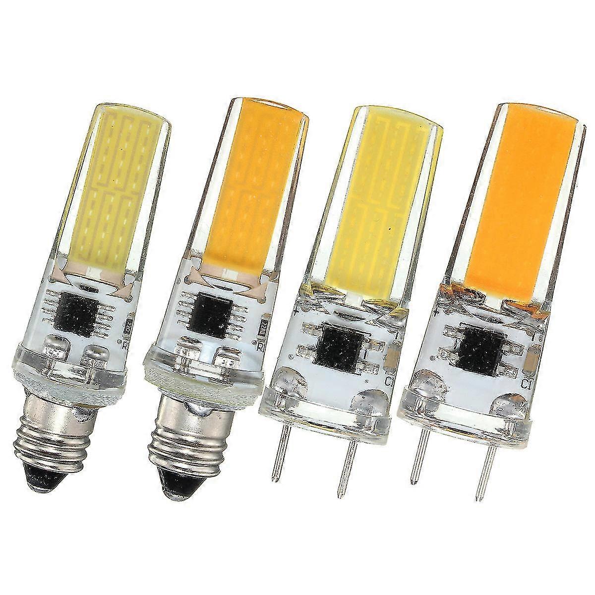 Dimmable E11 G8 Compatible LED Bulb, 2.2w 180lm, Pure White/Warm White, Ac110v, Cob Silica Gel