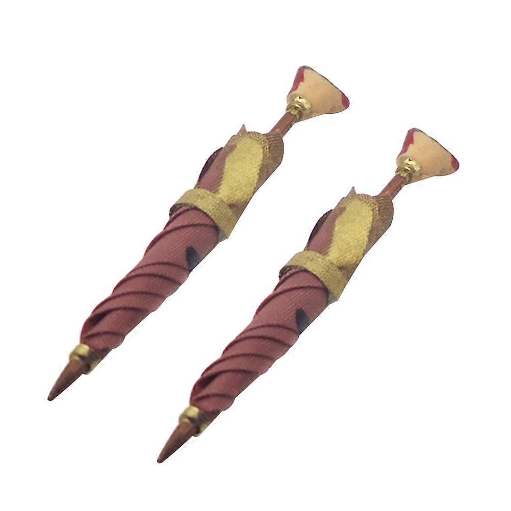 Tiny Umbrella Toy Mini Things for Childrens Playtime Diy present 1x6.8cm 2Pcs