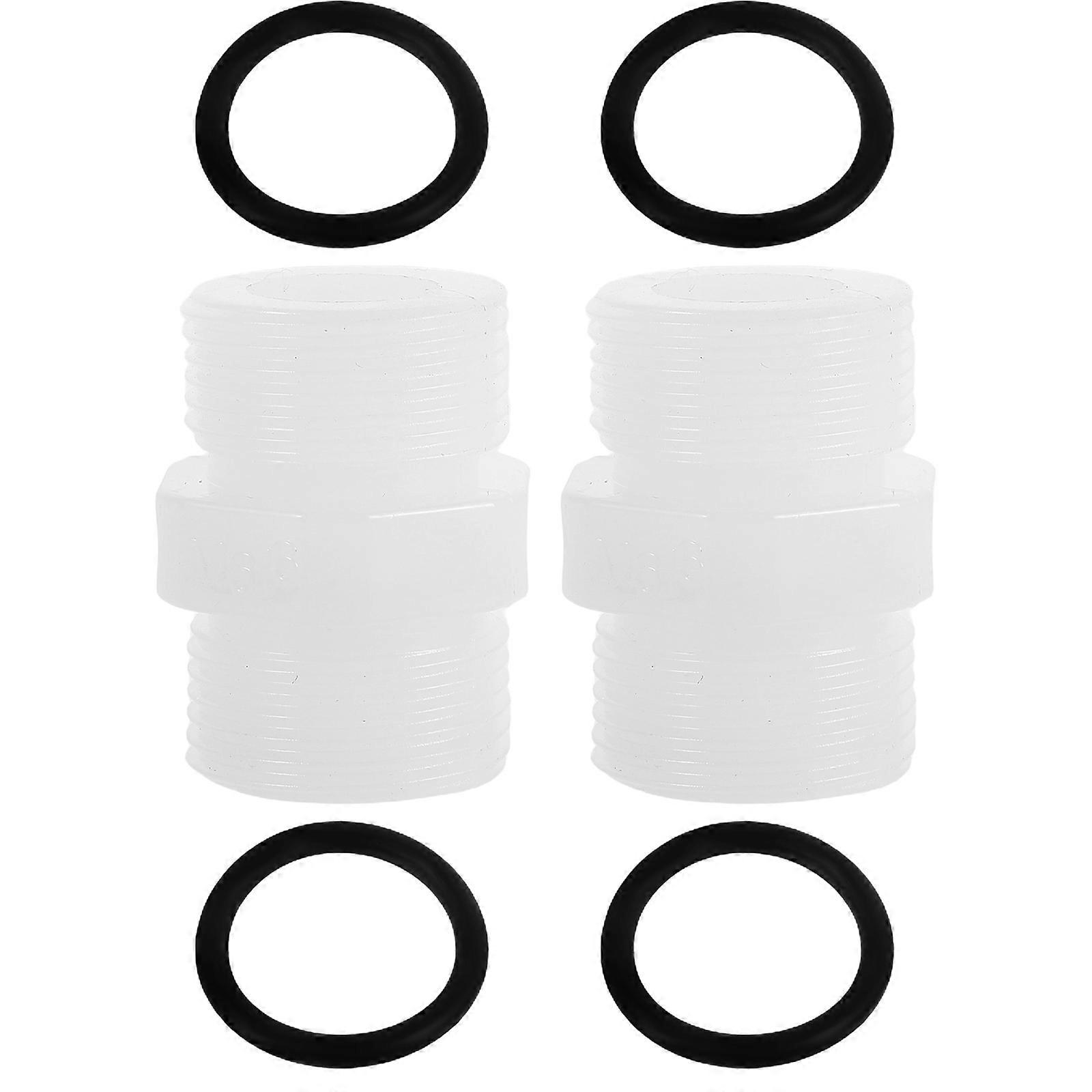 Water Purifier Hose Connection Threaded Pipe Adapter Leak Proof Quick Home Use 1Set
