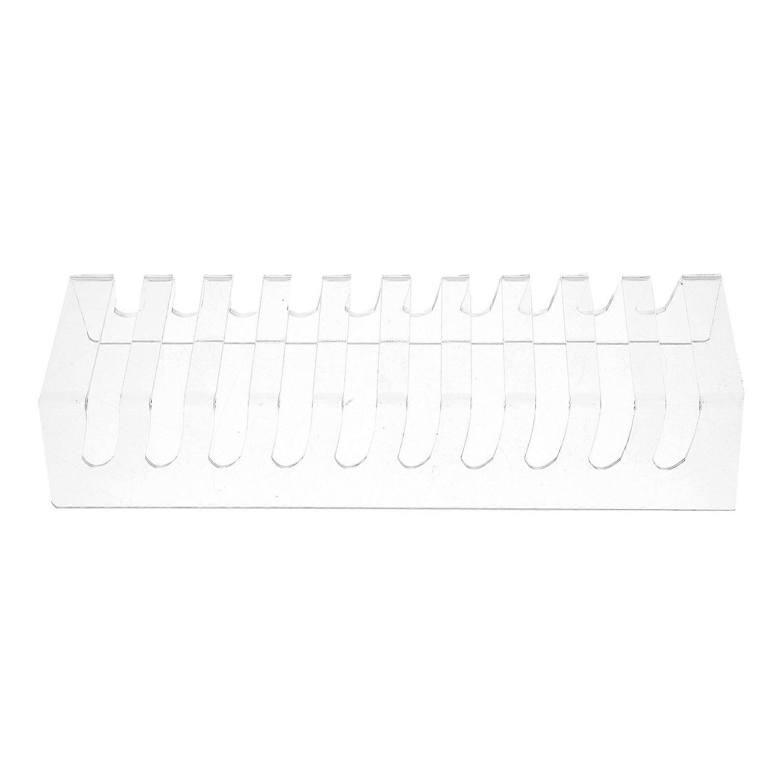 Desk Phone Holder Stand Clear Acrylic Multi Device Organizer For Classroom Use 1Pcs