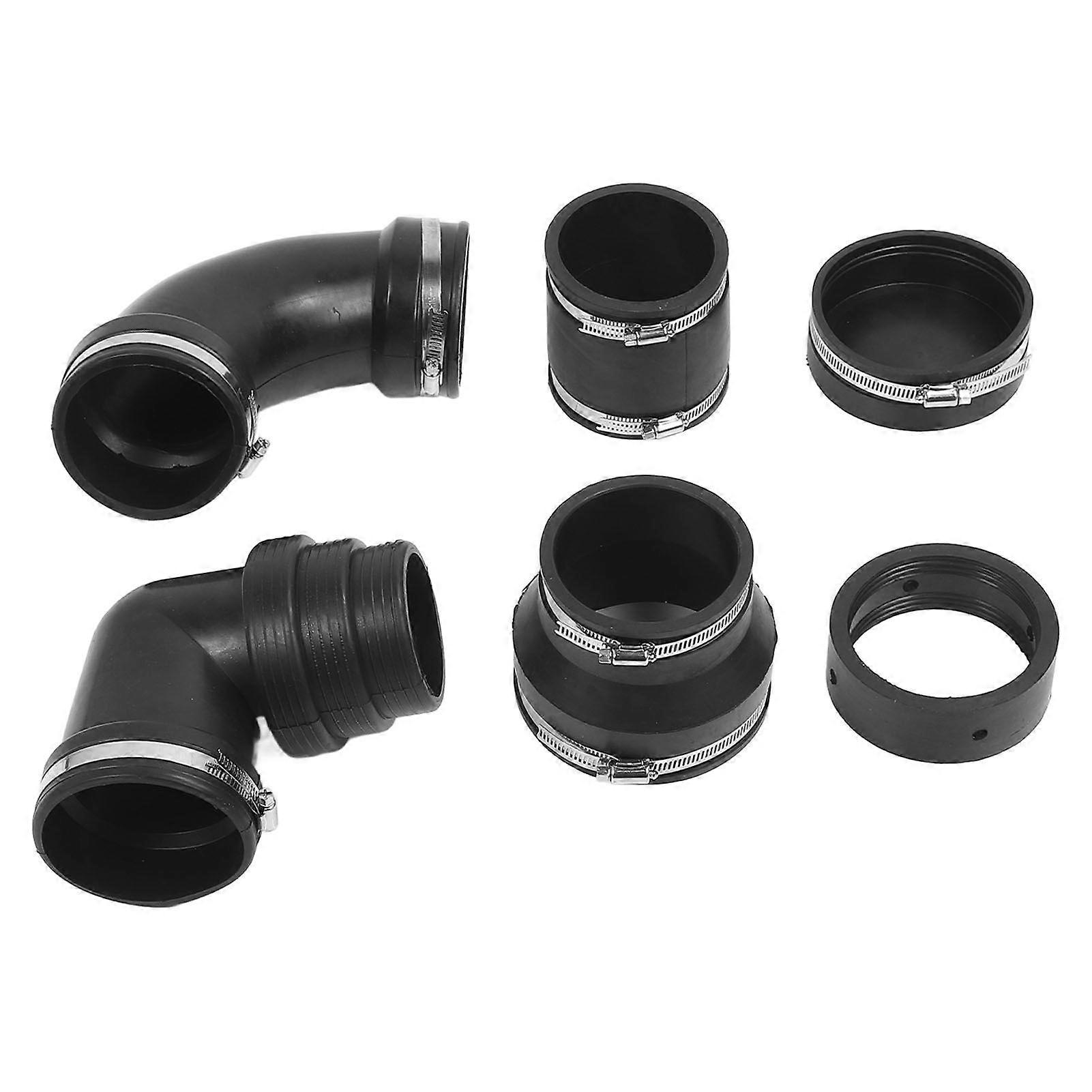 Sewer Waste Plumbing Connection System Rubber Leakproof Easy Install Portable RV Sewer Hose Fitting MK61559