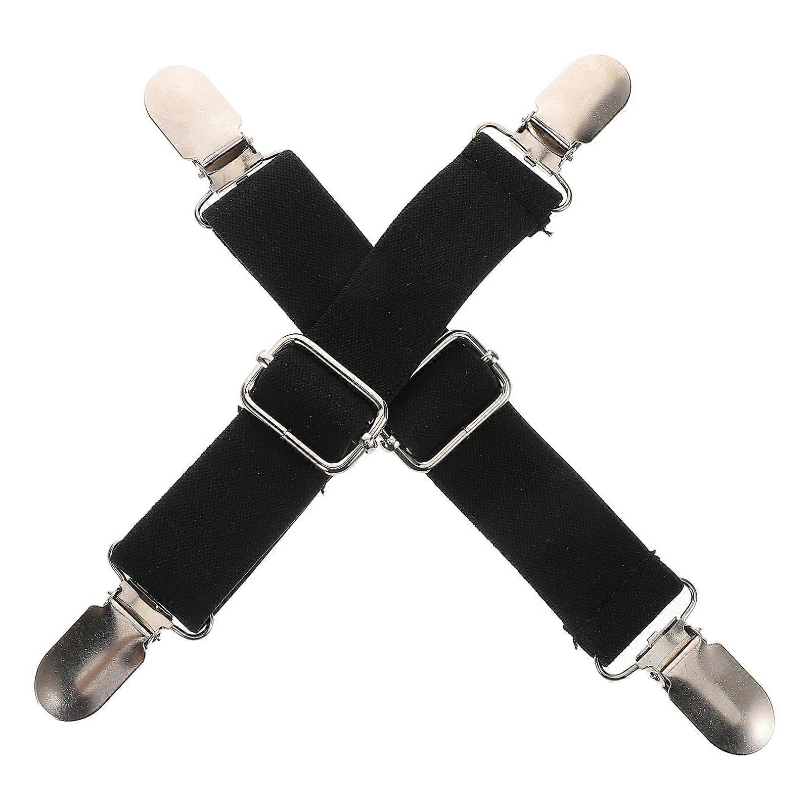 Adjustable Elastic Boot Straps for Pants – Lightweight Compact Pant Clips for Motorcycles, Comfortable Stylish Trousers Fasteners for Men and Women