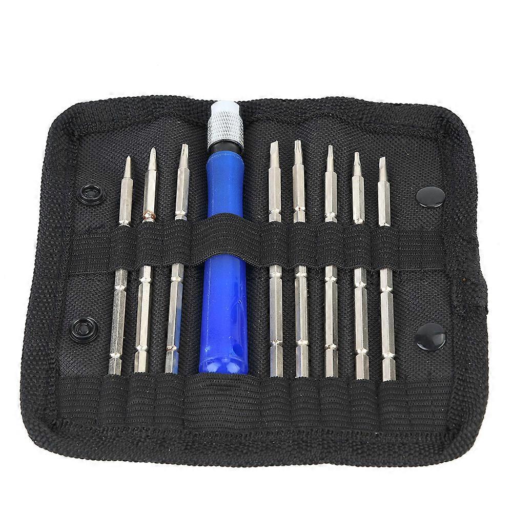 Maintenance Tools: Slotted/Cross/Star/Y Screwdriver Set with Replaceable Magnetic Bits