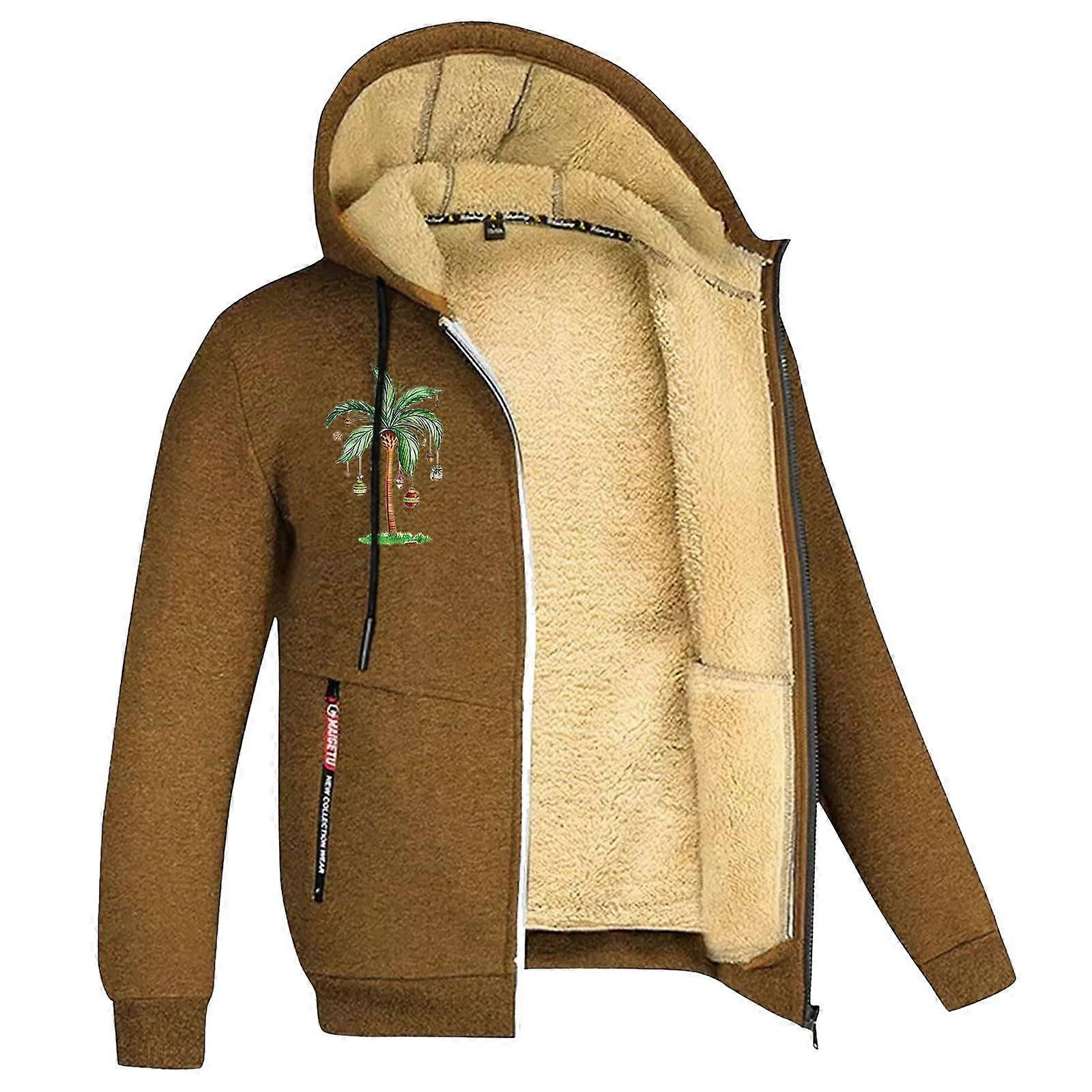 Men's Winter Coat Parka Transition Jacket With Thick Fleece Lining A6 Khaki L Lightweight Softshell Jacket Quilted Coat