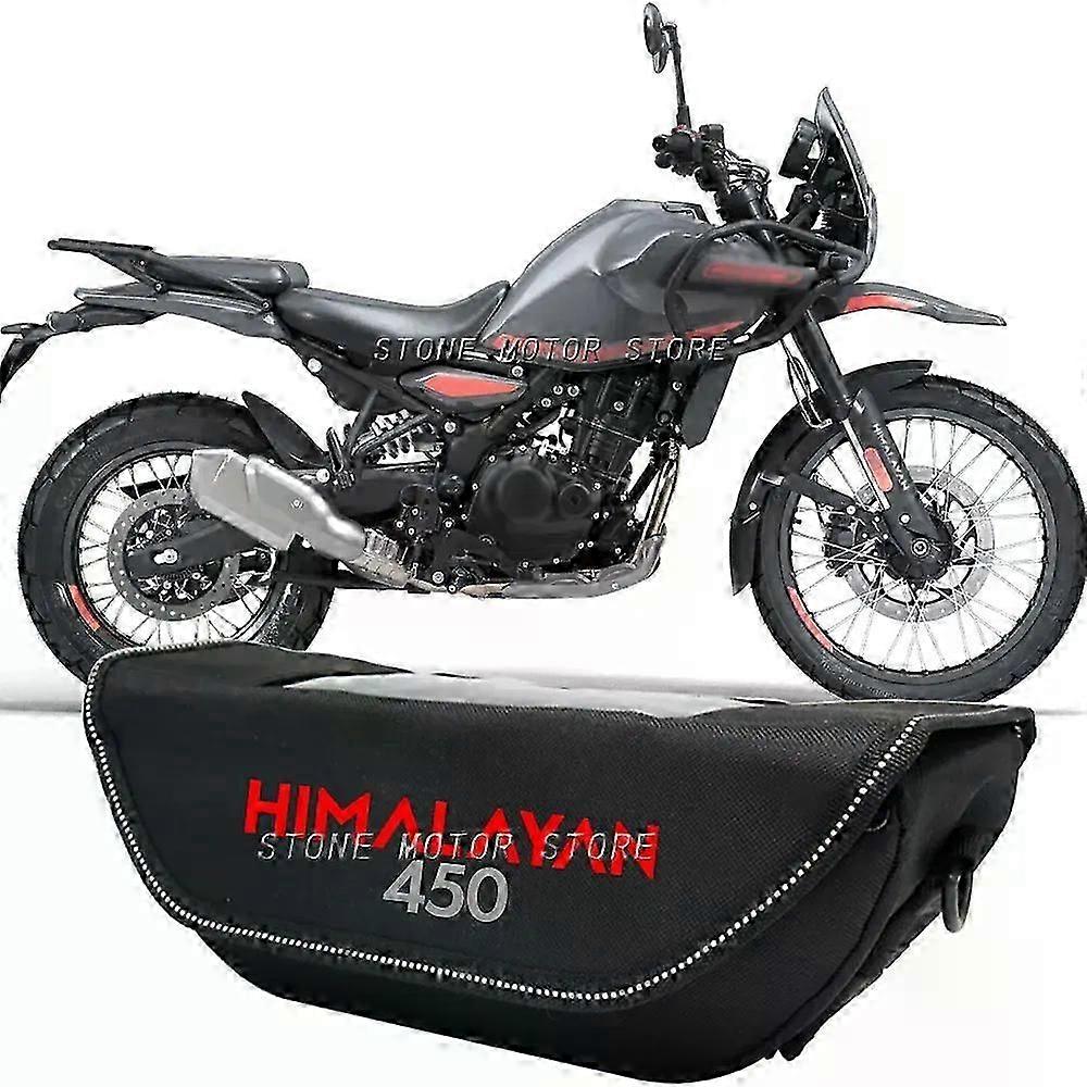 Fit For HIMALAYAN 450 himalayan 450 New Handlebar bag waterproof Motorcycle handlebar travel navigation bag-S
