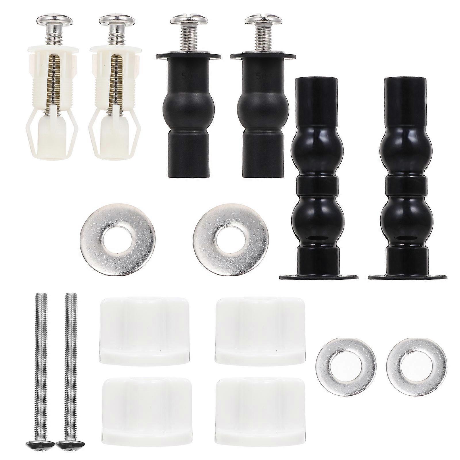 Toilet Seat Mounting Hardware Universal Design Fixing Bolts Assorted Color 6x25cm 1Set