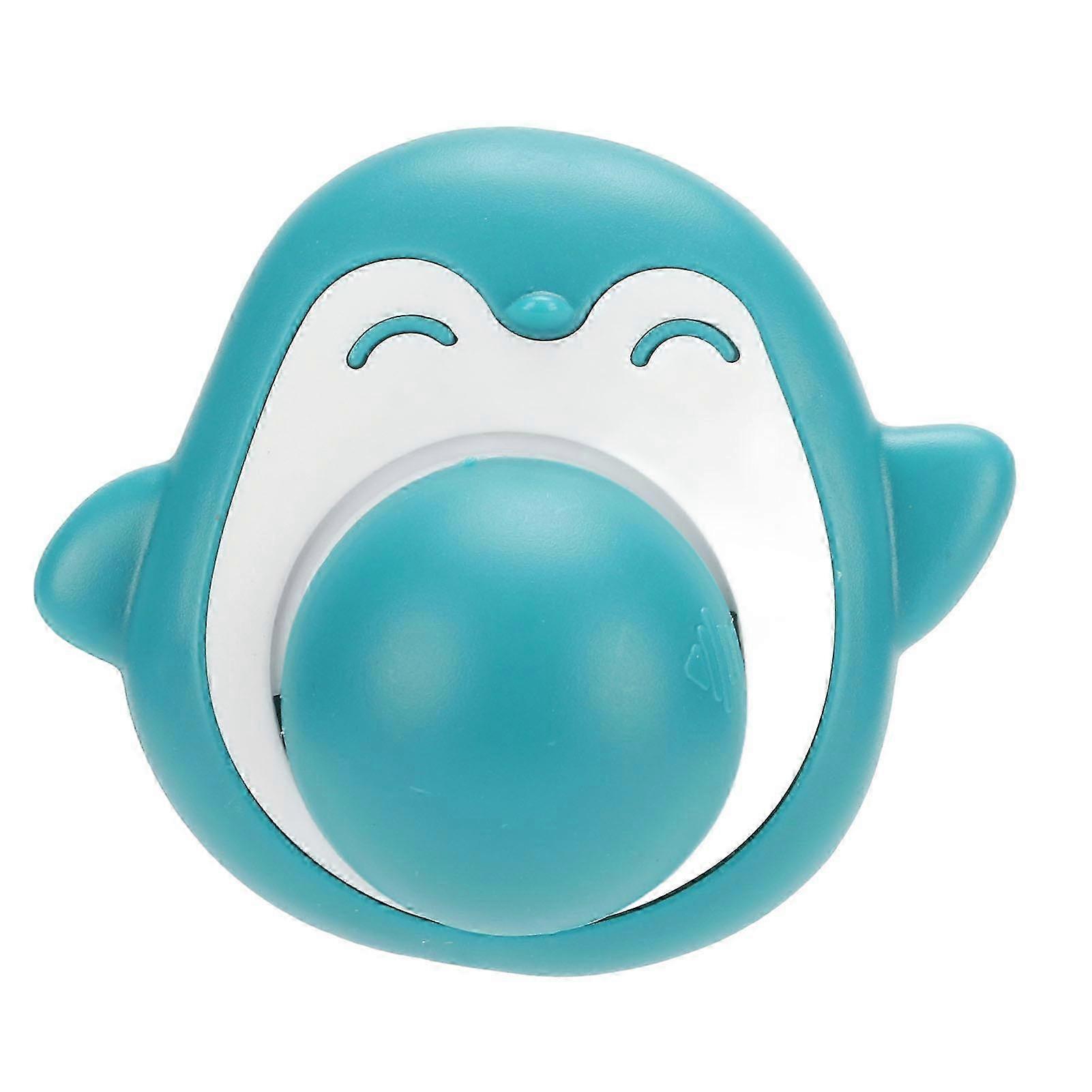 Rotačné čistenie zubov Interaktívna lopta na lízanie mačiek pre vnútorné použitie - Cute Adhesive Blue