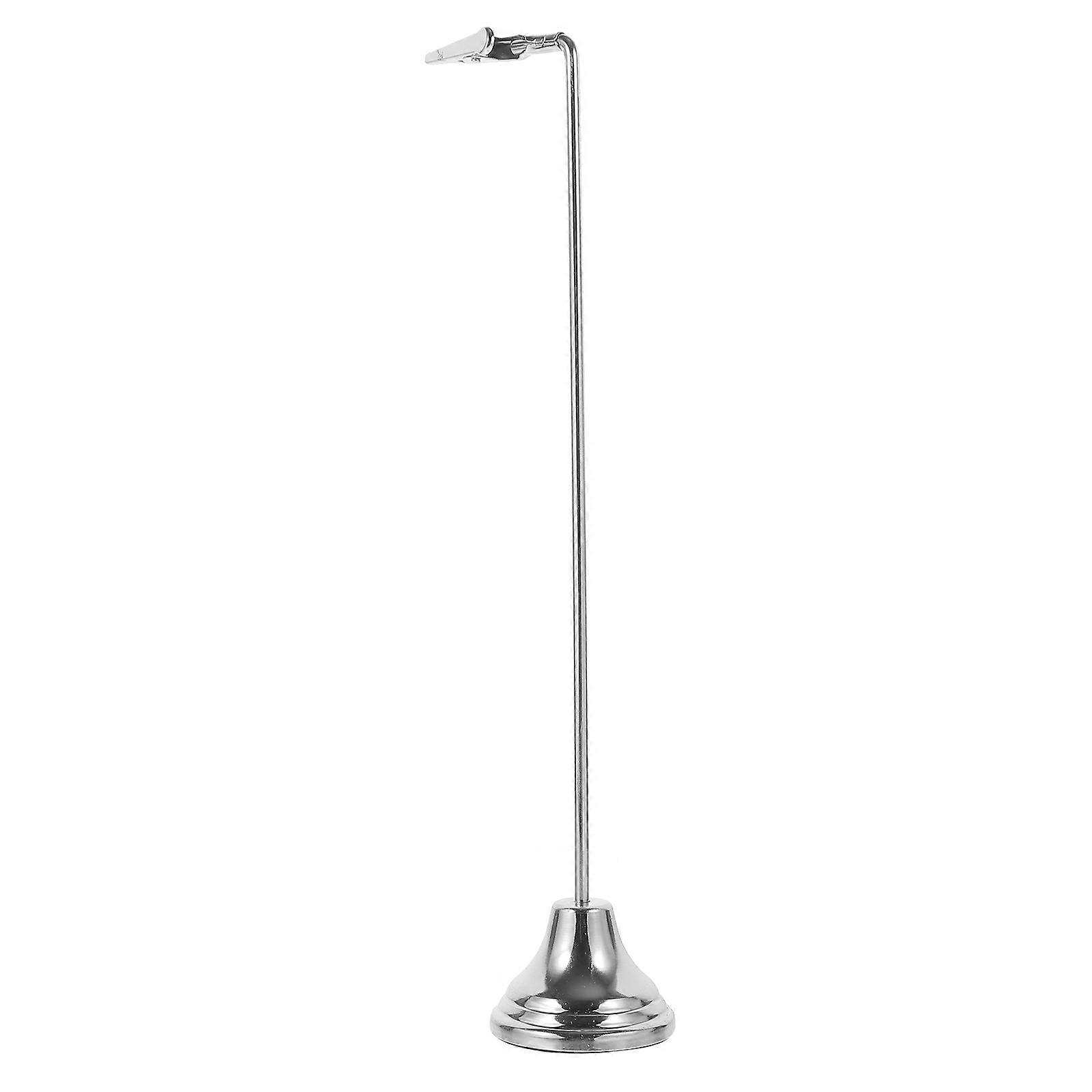 Scent Sticks Holder Stainless Steel Aromatherapy Accessory for Meditation Room Desktop Users Photo Clip 10.8×2.2×2in 1Pack