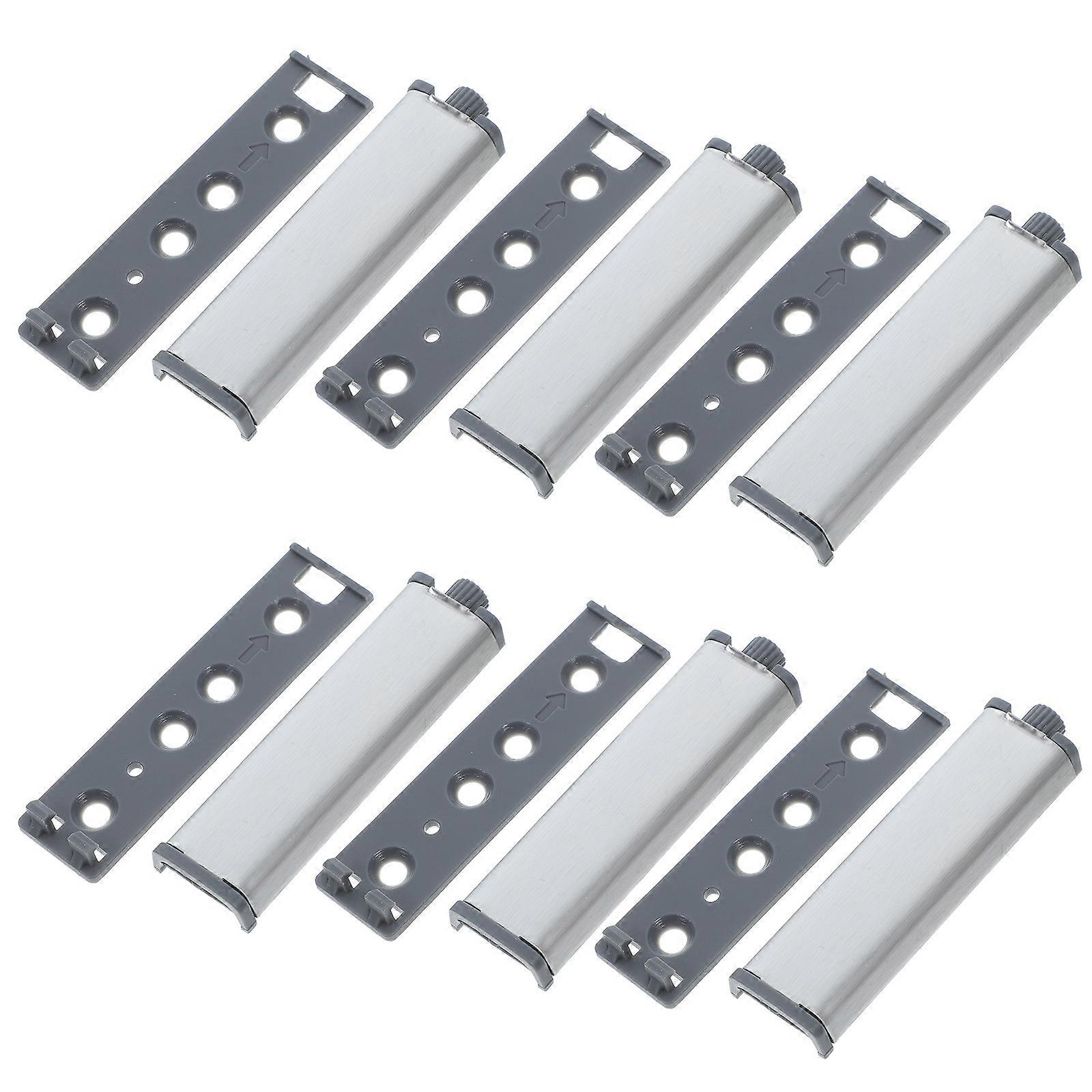 Magnetic Push Latch Door Push Latch Invisible Mechanism Prevents Hand Injuries Multi 7.50X2.20X1.00CM 6Pcs