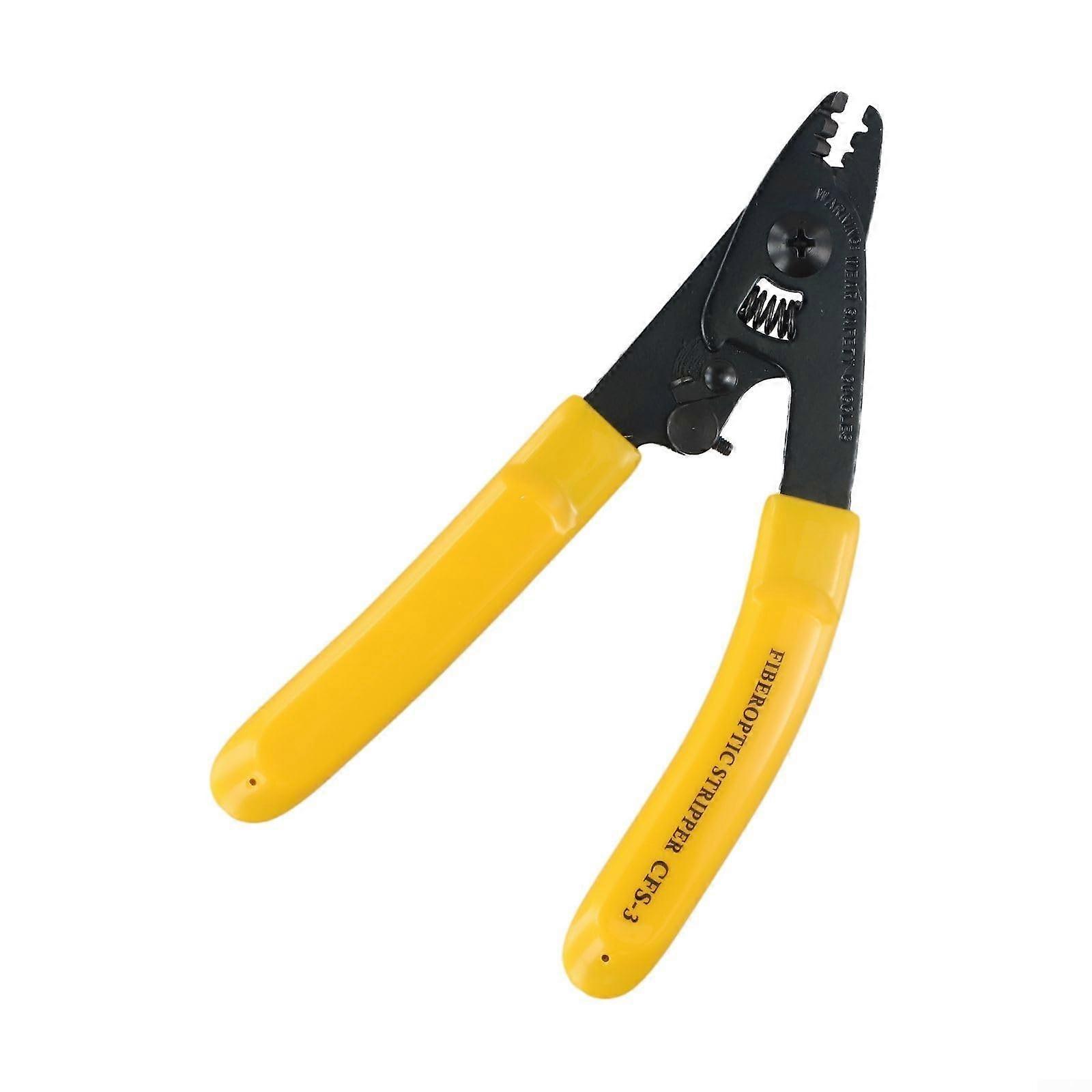 Reliable 3 Hole Fiber Optic Wire Stripper Smooth Stripping Without Notches or Scratches