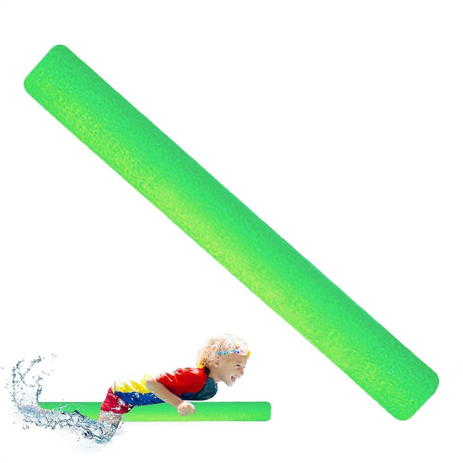 Floating Pool Noodles, 150cm for Adults, Thick Foam Noodles, Green