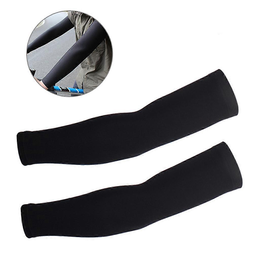 Sun Protective Cooling Arm Sleeves Unisex for Driving .54X4.32X0.39in Ice Touching Feel 1Pcs