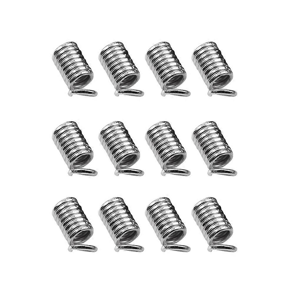 Silver Metal Slide Lock Necklace Clasp for DIY Jewelry Making Easy to Match with Handmade Ornaments 4x10mm