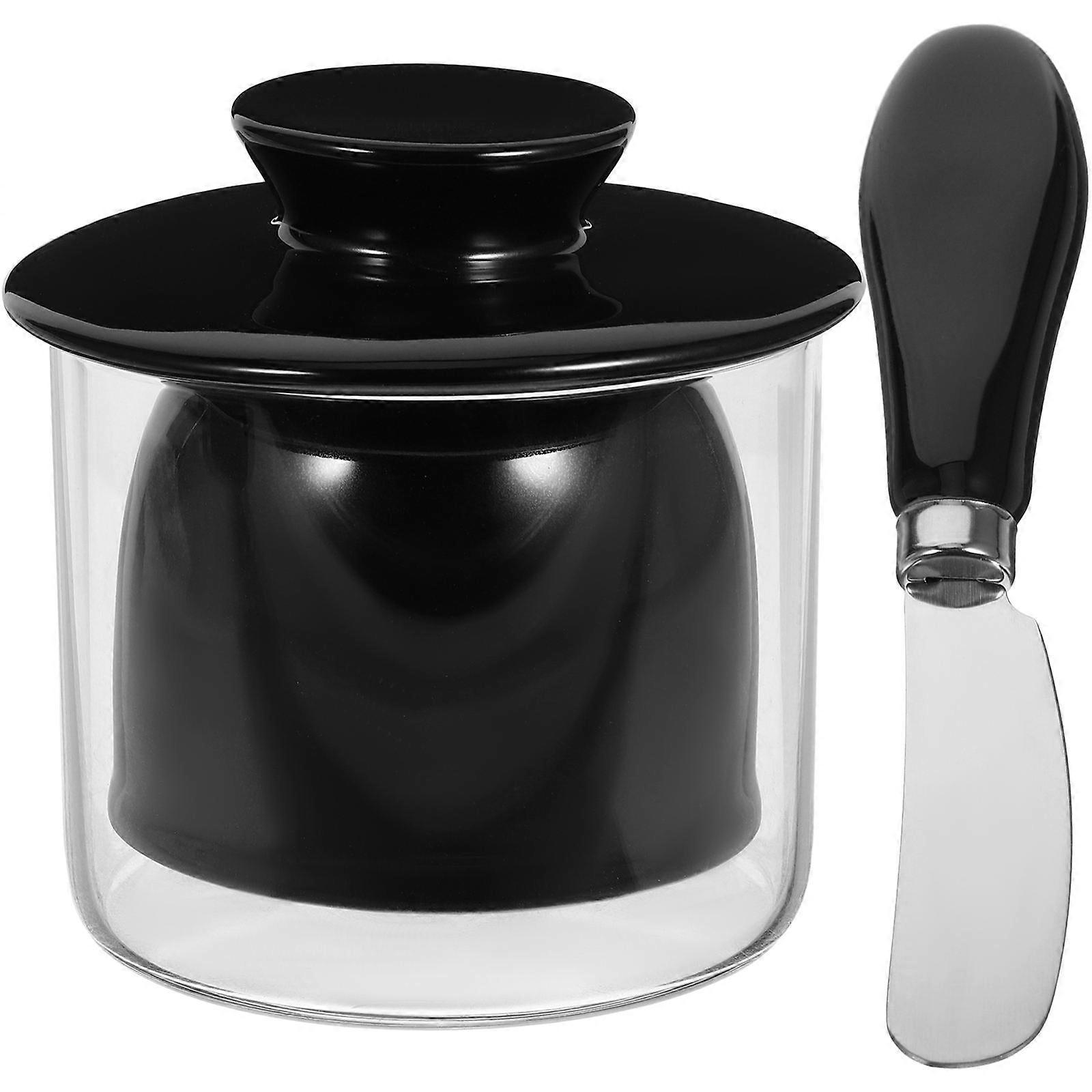 Multi Purpose Butter Dish Reusable Butter Crock Sealed Design 1Set