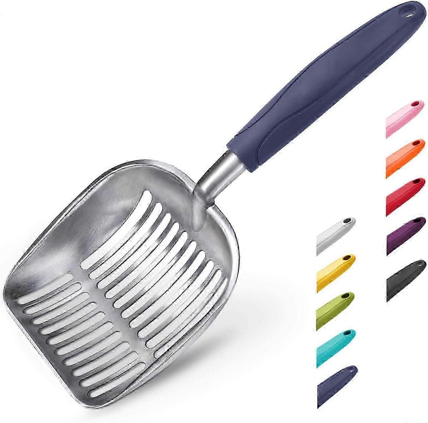 Sturdy Aluminium Cat Litter Scoop with Deep Sieve for Efficient Cleaning