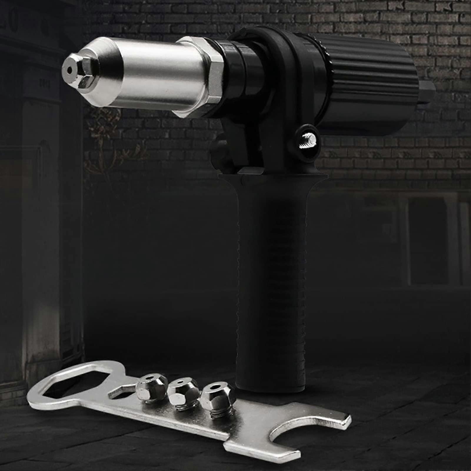 Electric drill rivet gun adapter practical hand tool accessories for easy installation work black