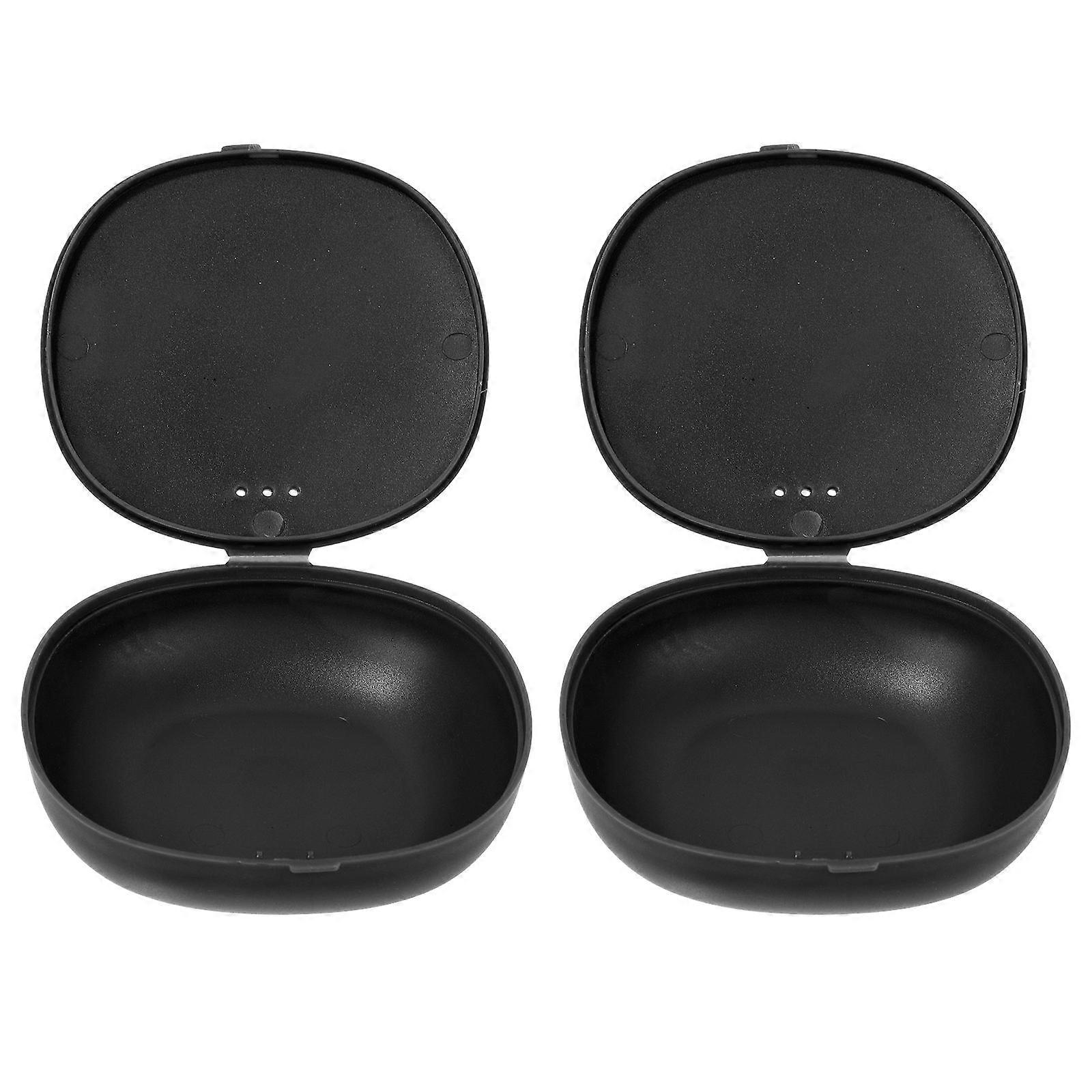 Reusable Menstrual Cup Case With Dust-Proof Design For Travel Compact Holder 2Pcs