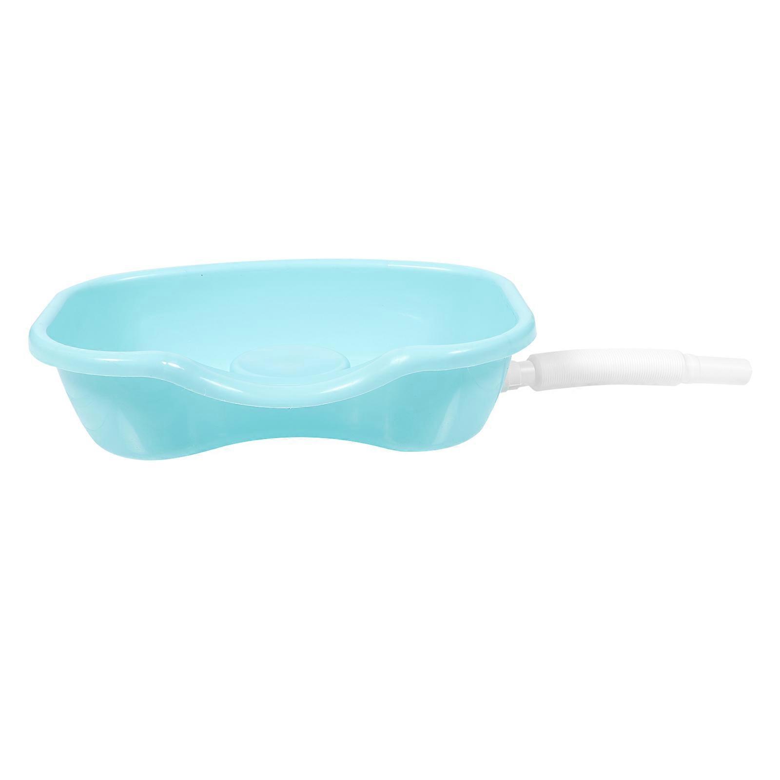 Ergonomic Hair Washing Basin Set for Bedridden Use – Comfortable Shampoo Bowl for Pregnant Women, Seniors, and Disabled – Smooth Surface Design for