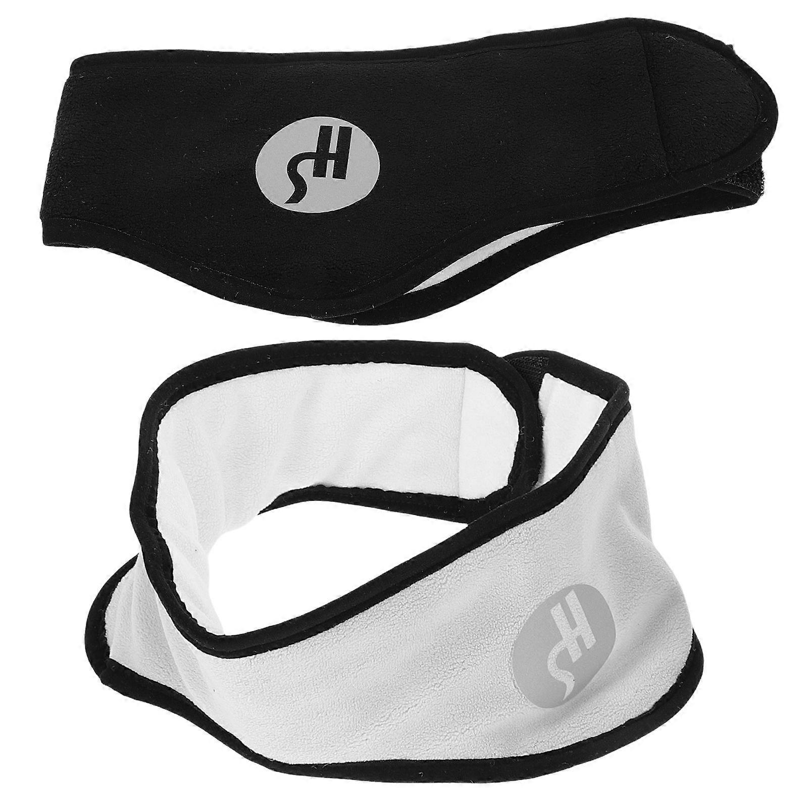 2pcs Adjustable Hook And Loop Sleep Mask With Ear Cover For Noise Reduction Soft And Comfortable Earmuff For Men And Women Sleeping And Traveling