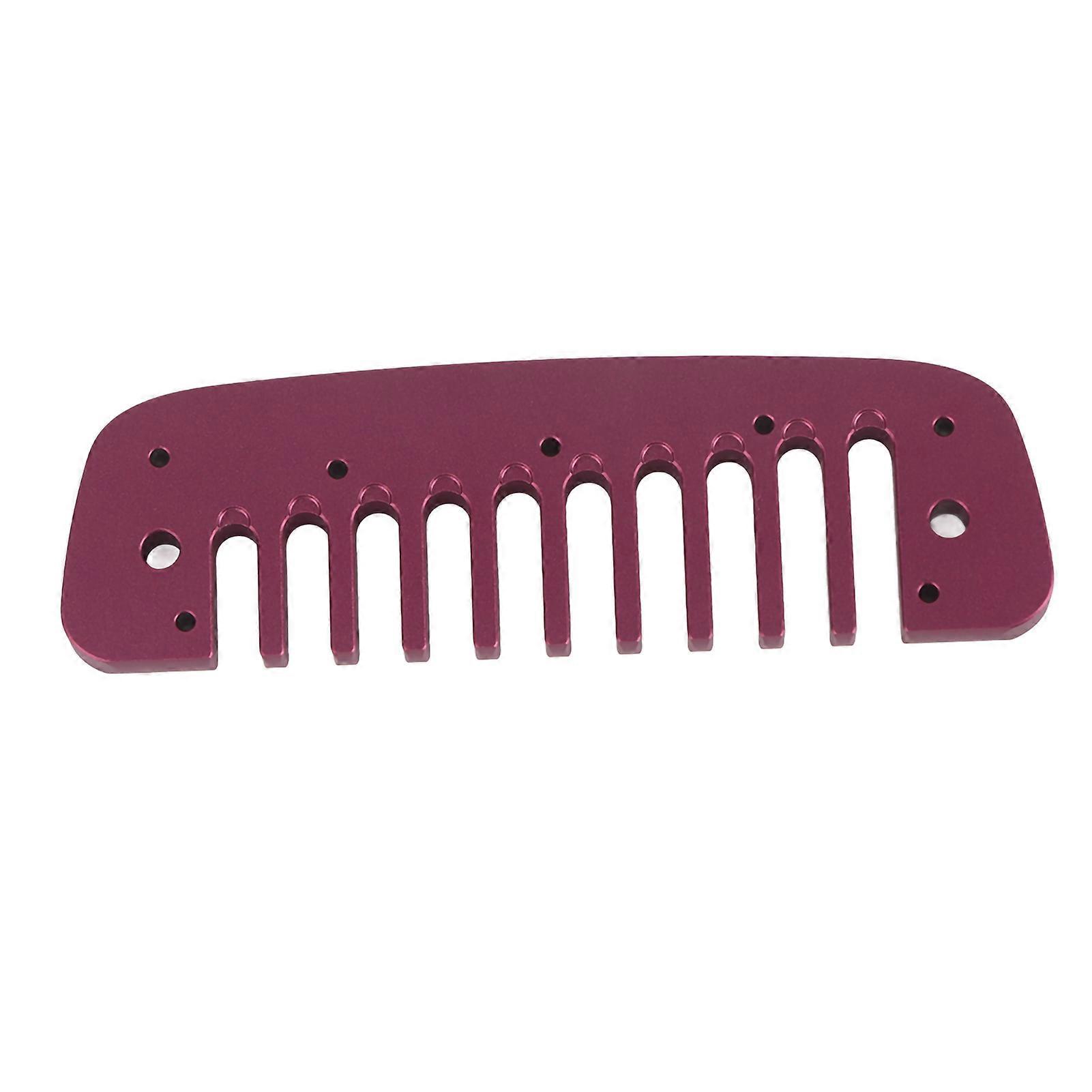 جزء هارمونيكا مشط من سبائك الألومنيوم لللحن الذهبي Hohner (أحمر)
