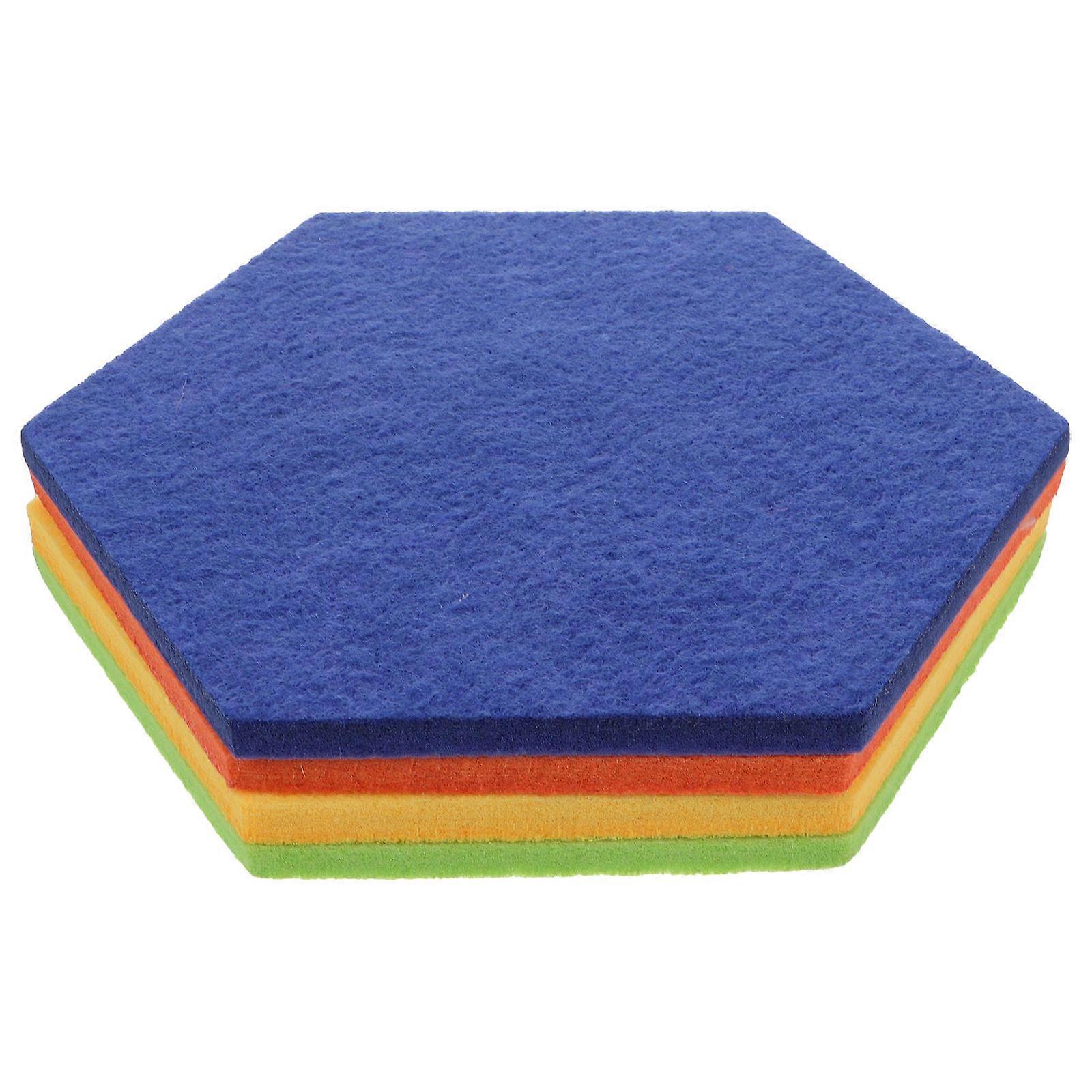4pcs Colorful Memo Bulletin Board for Home Notice Board Felt Board