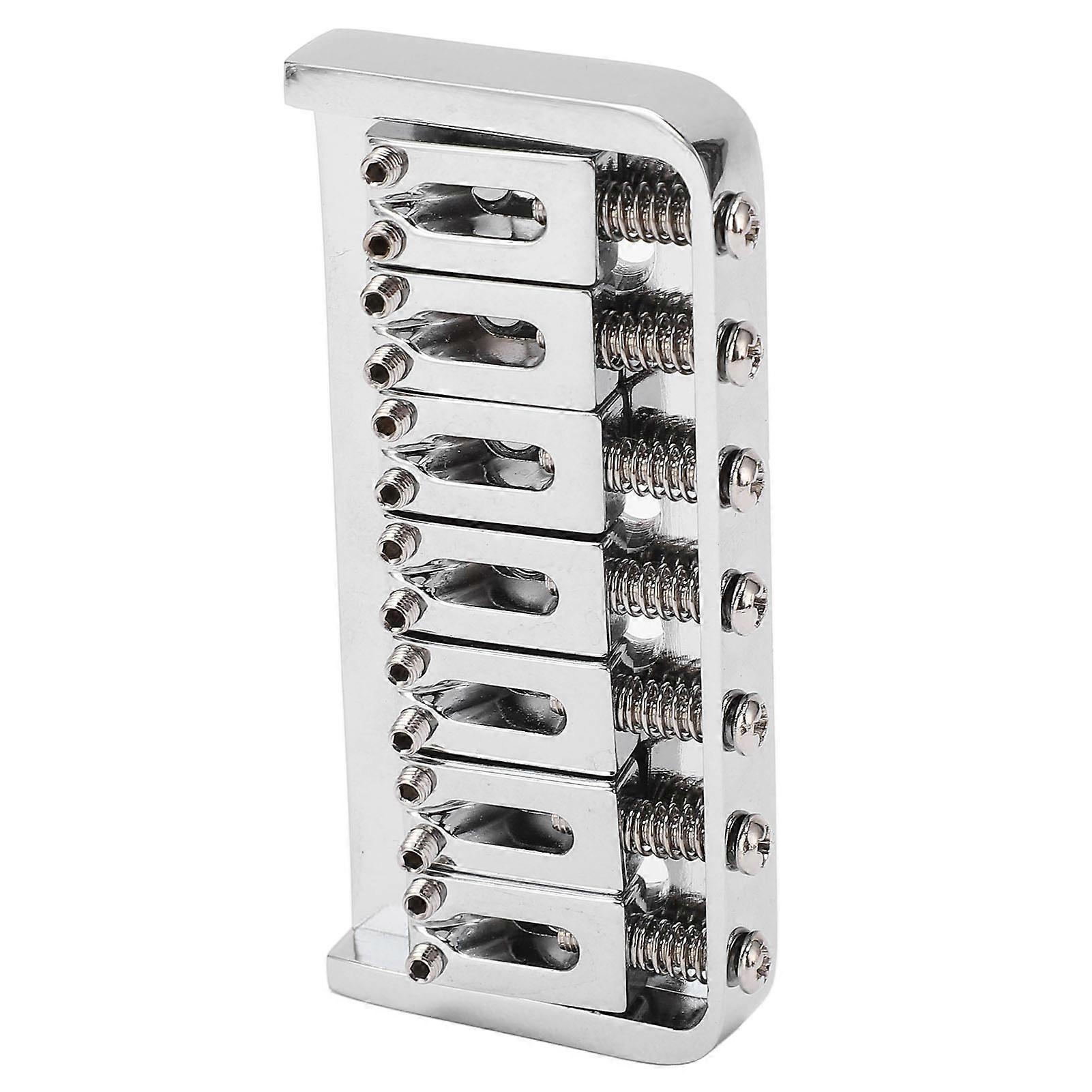 7 String Guitar Fixed Bridge Metal Tailpiece Electric Guitars Replacement Part Accessories 