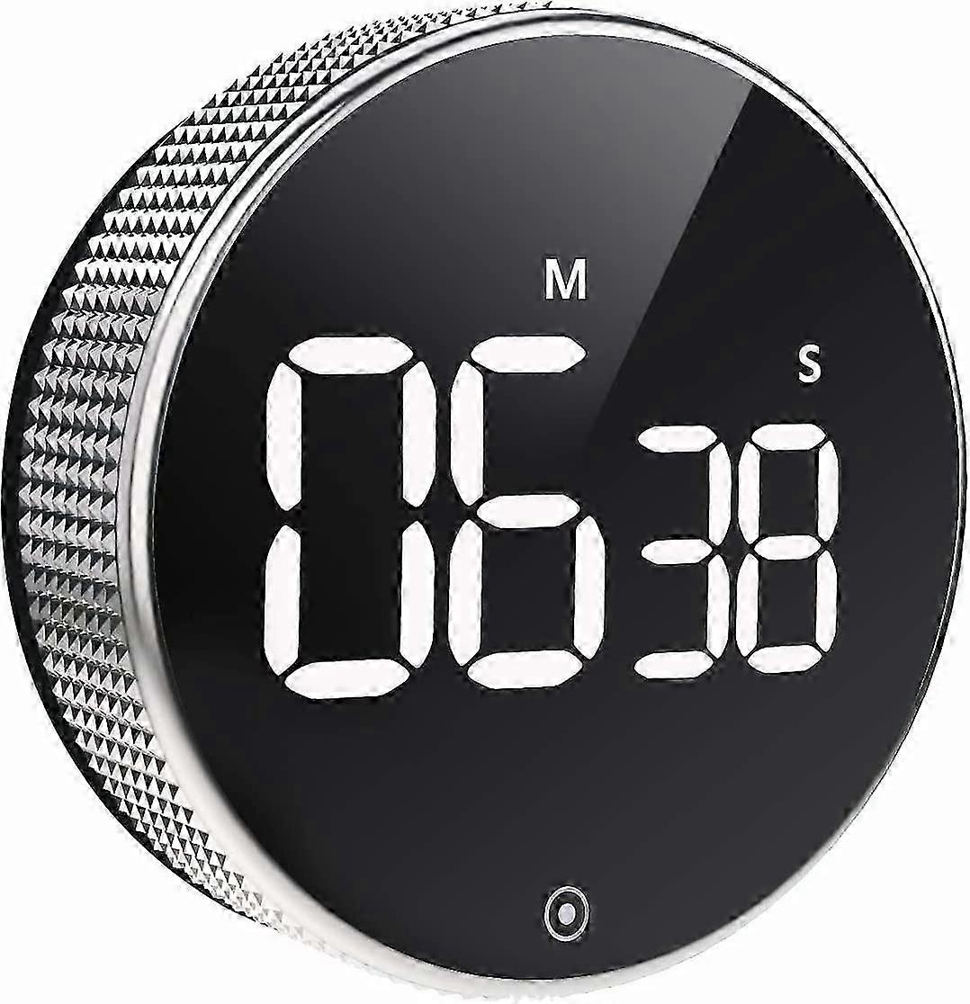Kitchen Timers,Digital Classroom Timer for Kids, Large Magnetic LED Countdown Timer with Constant Light Function for classrooms, Quiet for Children an
