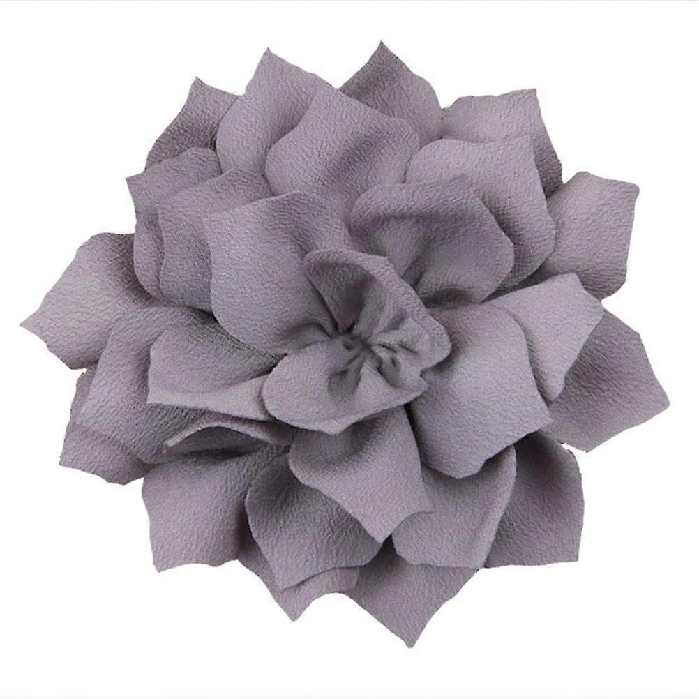 Şifon Fırfırlı Kumaş Çiçekler 8 Adet Başlık Dekorasyonu Çeşitli Renk 9Cm Çocuklar ve Evcil Hayvanlar İçin Uygun