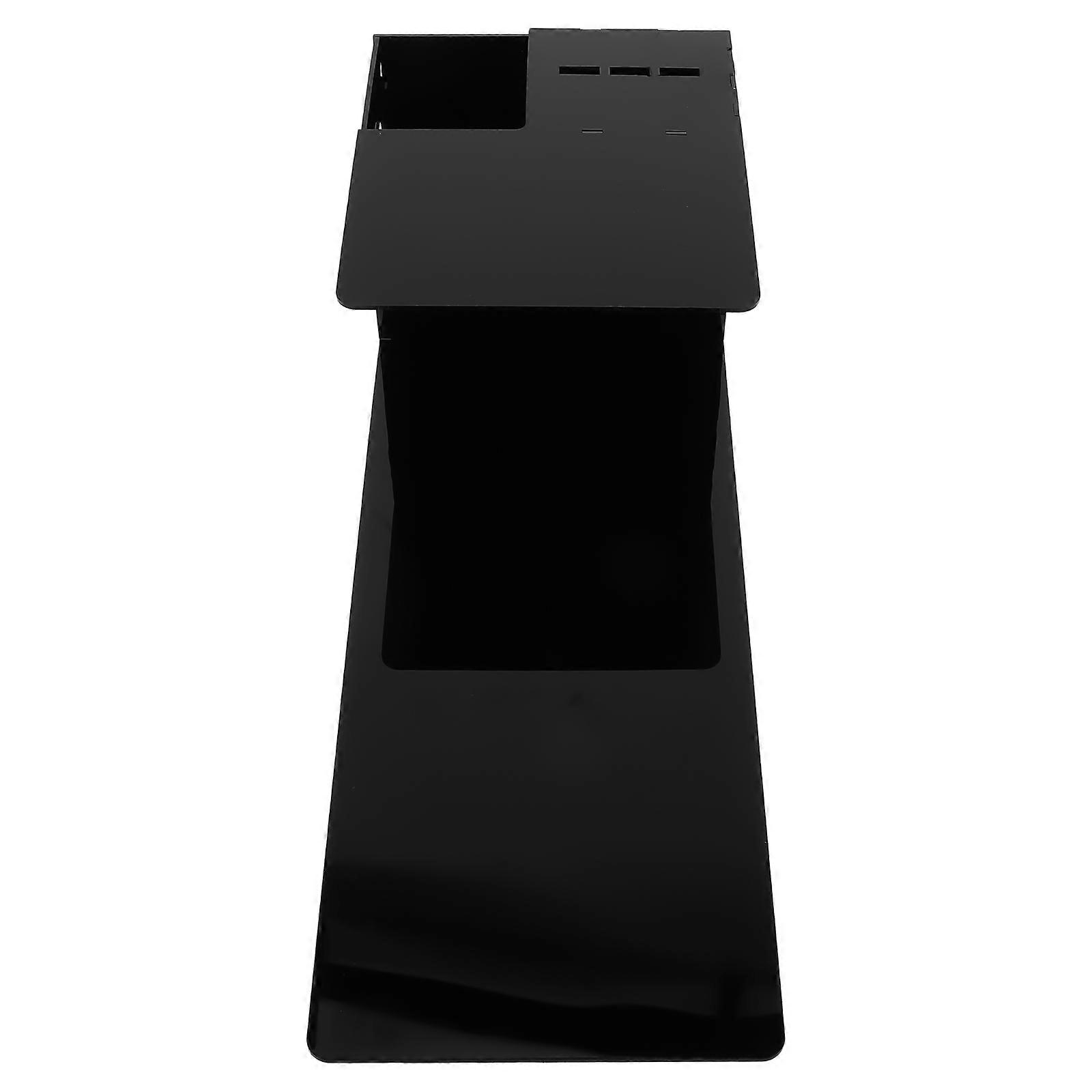 Eyelash Extension Pillow Shelf Stand Designed For Beauty Salons And Lash Studios Featuring A Versatile U-Shaped Structure In Elegant Black 1Pack
