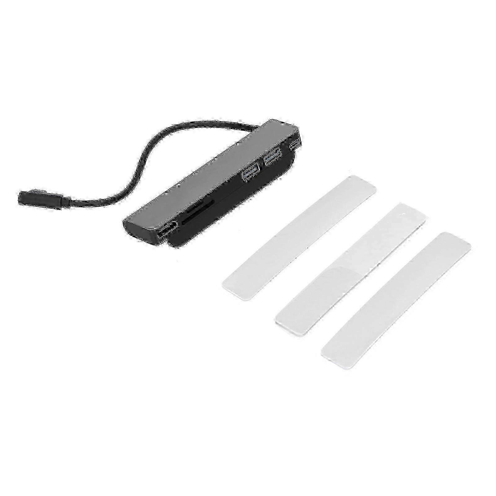 6-in-1 Type C Docking Station with HDMI, USB, & Memory Card Slots - PD Expansion Hub for Ultimate Connectivity and Storage Solutions