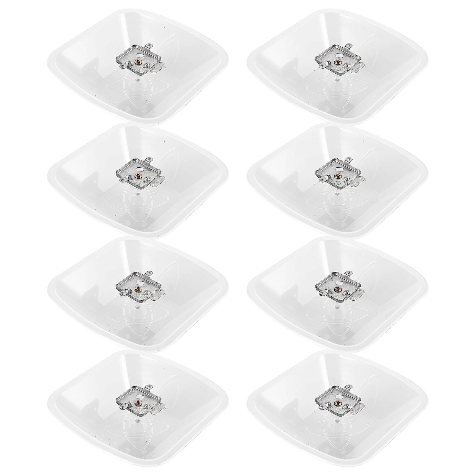 Oil Filter Container Kitchen 10 Pcs Grease Drip Pan Round Shape Effective Cleaning Solution