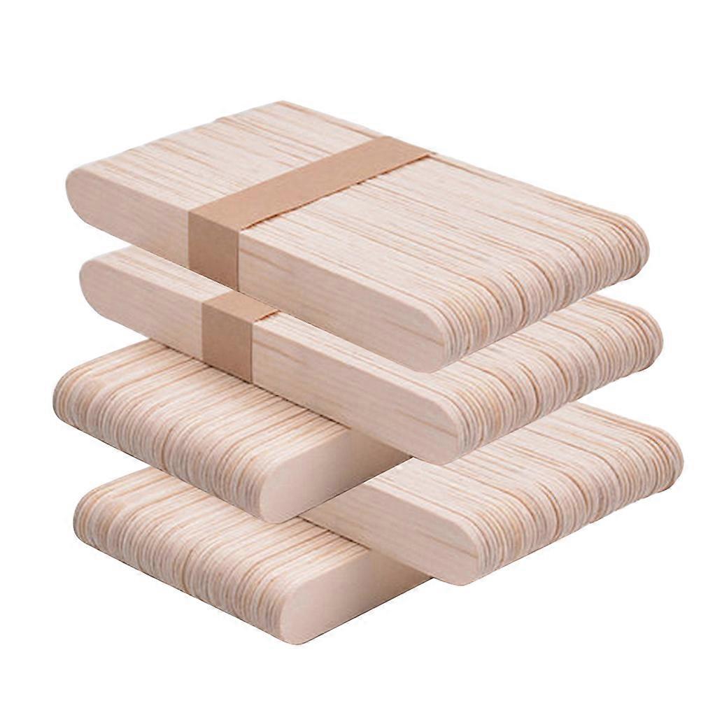 250pcs Natural Wooden Craft Sticks for DIY Handmade Projects – Smooth, Safe & Ideal for Classroom Activities and Creative Fun