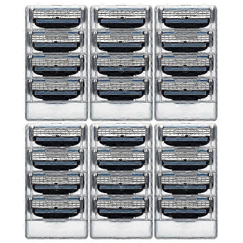 Mach 3 rakblad påfyllningar 24st, rakblad för män