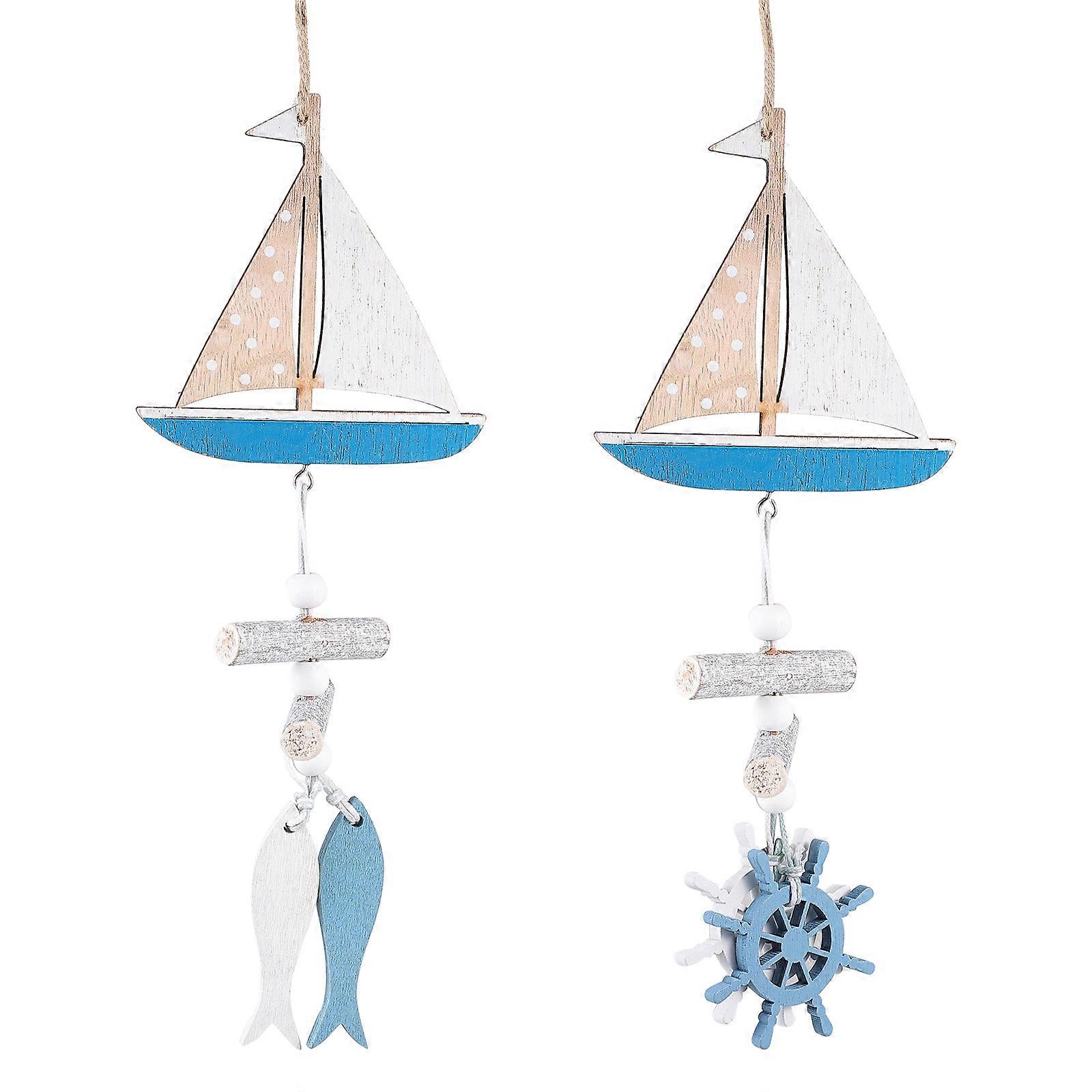 Wooden Sailing Fish Art, Versatile Home Decor, Easy Installation
