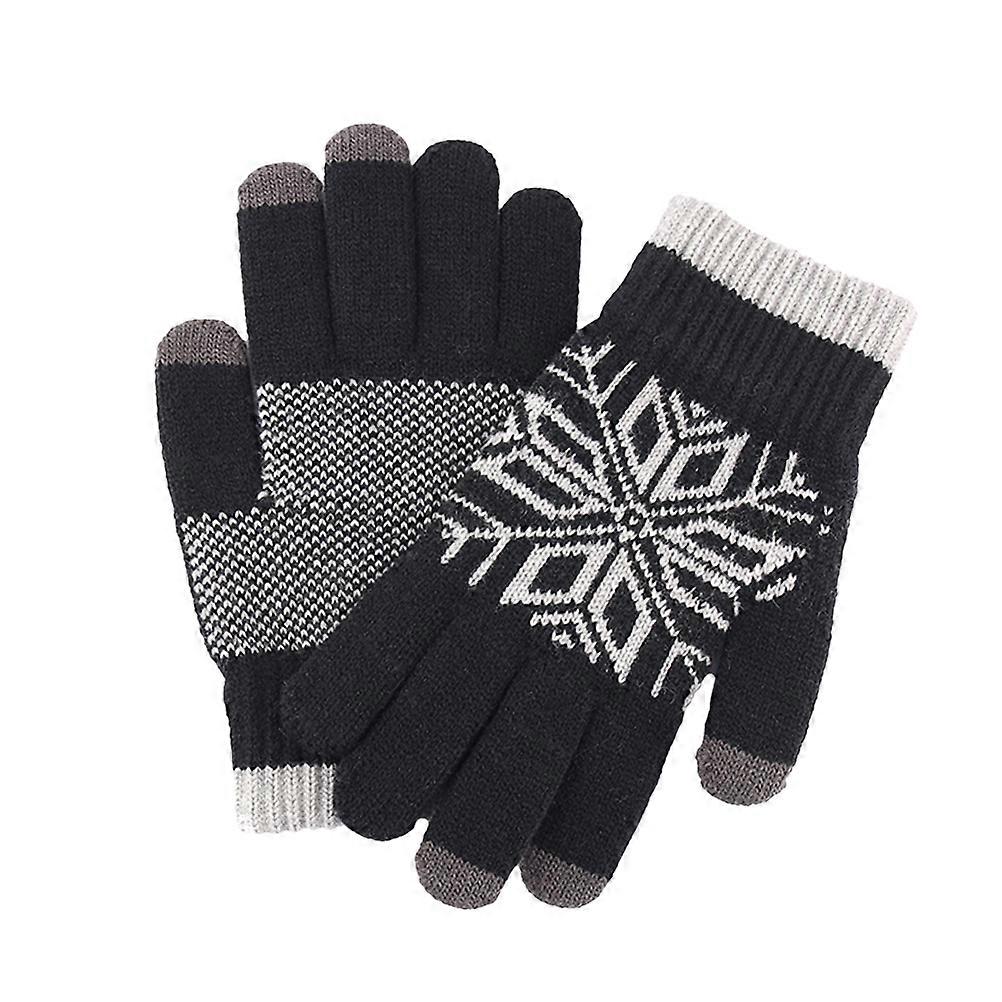 Cold Weather Gloves with Warm Lining and Touchscreen Capability, Perfect for Outdoor Use