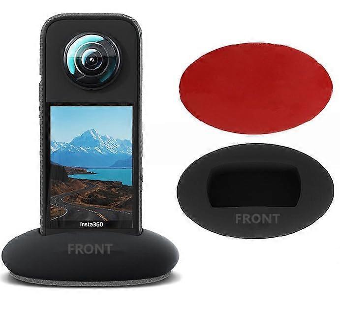Silicone Sleeve  Stand for INSTA360 X4 with Lens Covers  NonSlip Mount