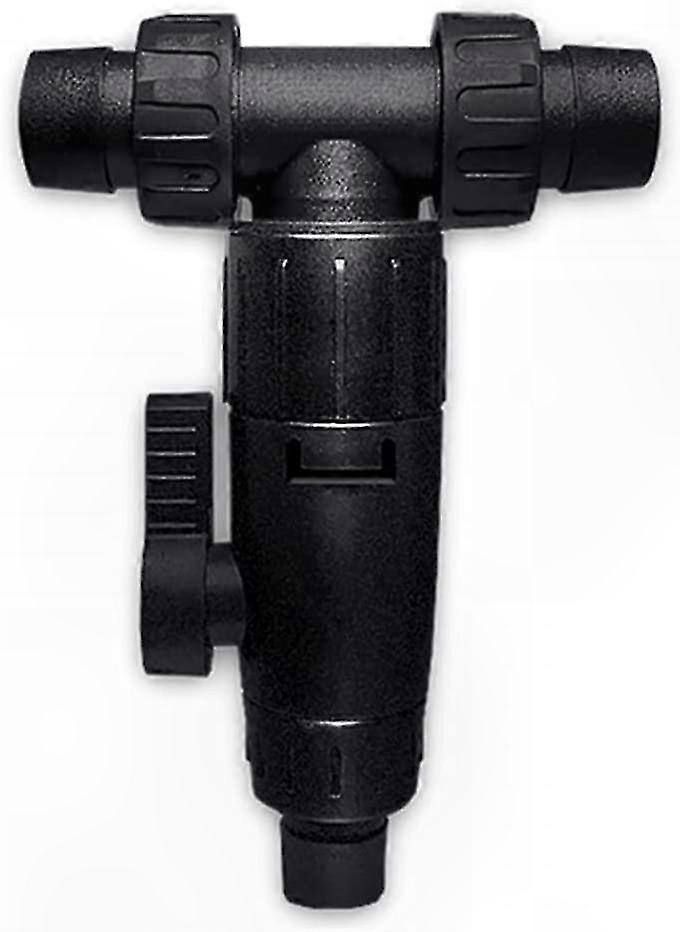 محول صمام تدفق المياه ثلاثي الاتجاهات لأحواض السمك والبرك ، موصل خرطوم للتحكم في التيار