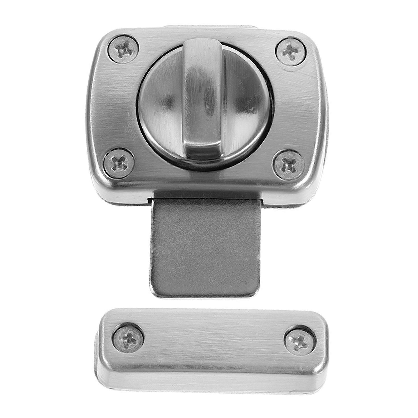 Silver Door Lock Latch For Home Furniture Security Application Compact Size 1Set