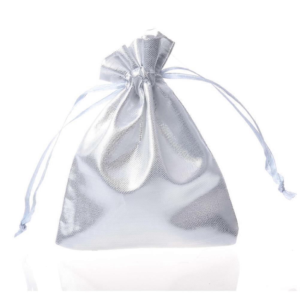 Satin Drawstring Bag for Storage Use Reusable Premium Quality with Drawstring Design 10x12cm Assorted Color