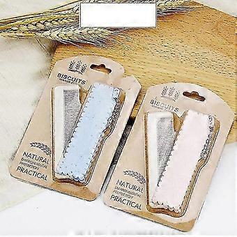 Ensemble brosse à cheveux pliante compacte et peigne | Ensemble de poches 2 pièces adapté aux voyages pour