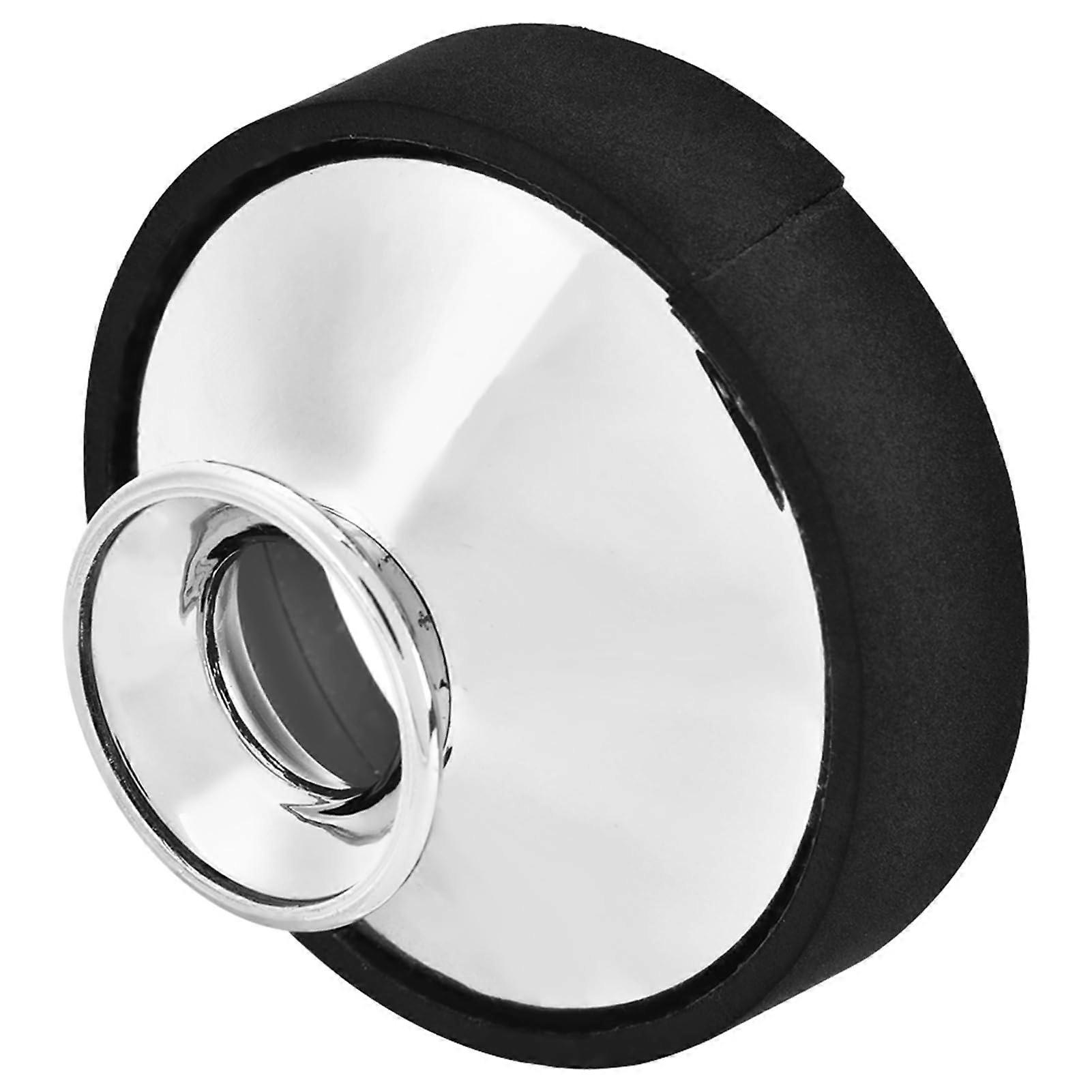 Alto Saxophone Mute, Practice Sound Dampener, Lightweight Silver Saxophone Accessory, Compatible with Alto Sax Models