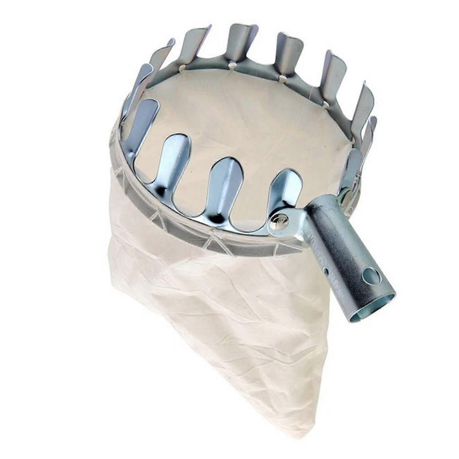 Fruit Collector with Bag, Portable Fruit Picker, Metal Fruit Picker, Harvesting Tool