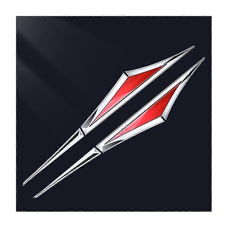 3D Car Sticker for Jeep Grand Cherokee SRT Commander Wrangler Chrome