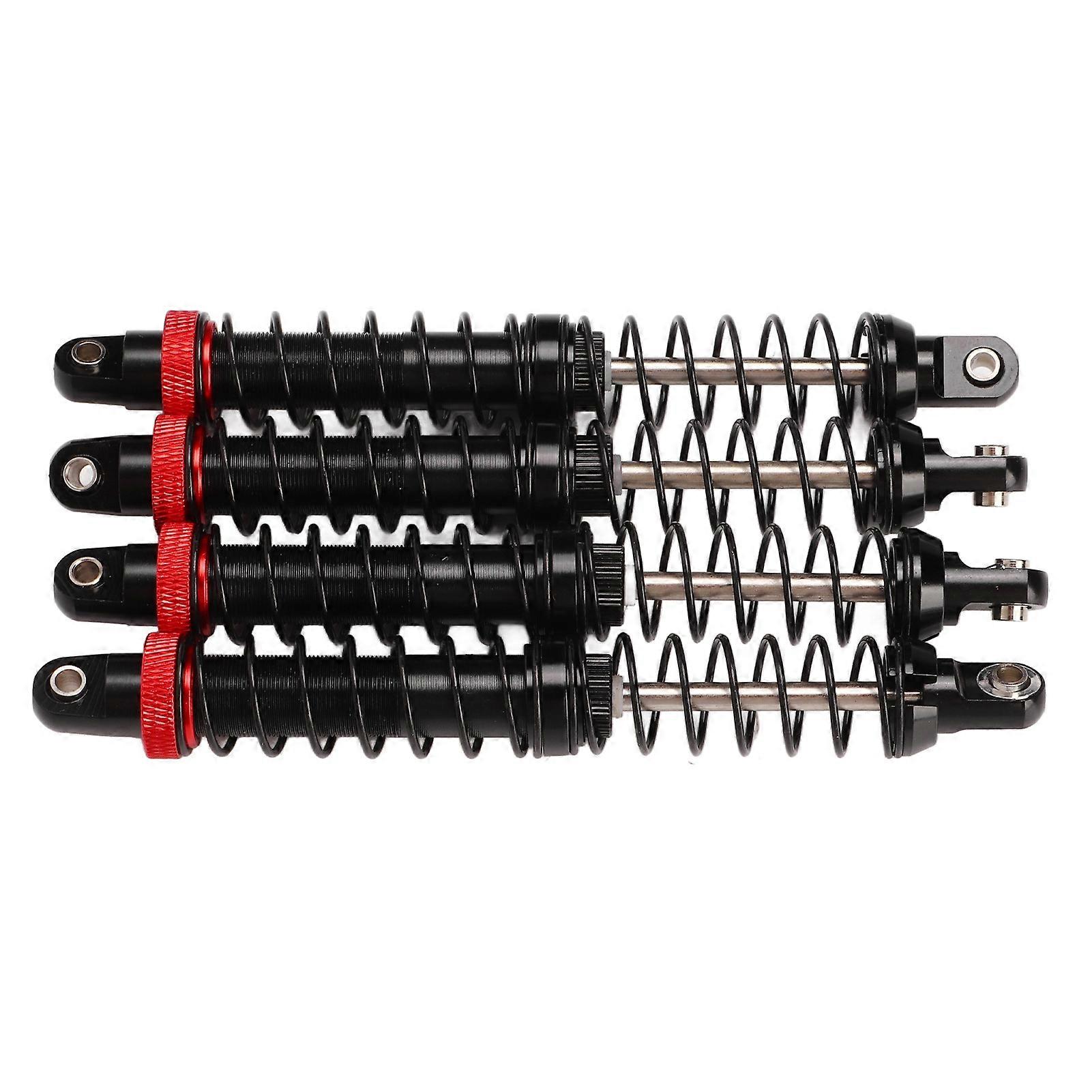 4PCS RC Shock Absorber Universal CNC Machined Aluminum Alloy High Strength RC Spring Damper 110mm 