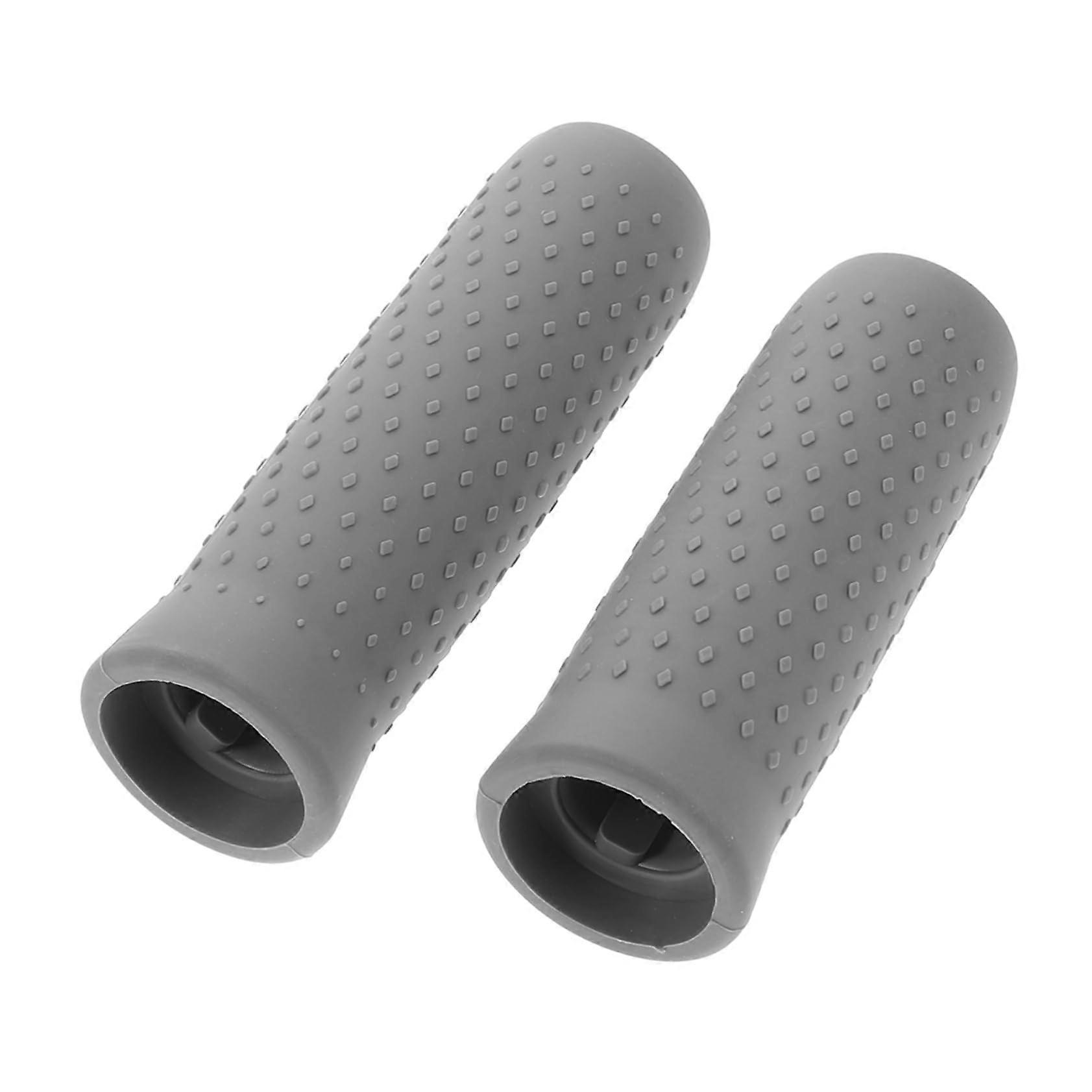 Non-Slip Silicone Grips for Scooter Handlebars - Compatible with Max Model - Ergonomic Design for Enhanced Control and Easy Tool-Free Installation