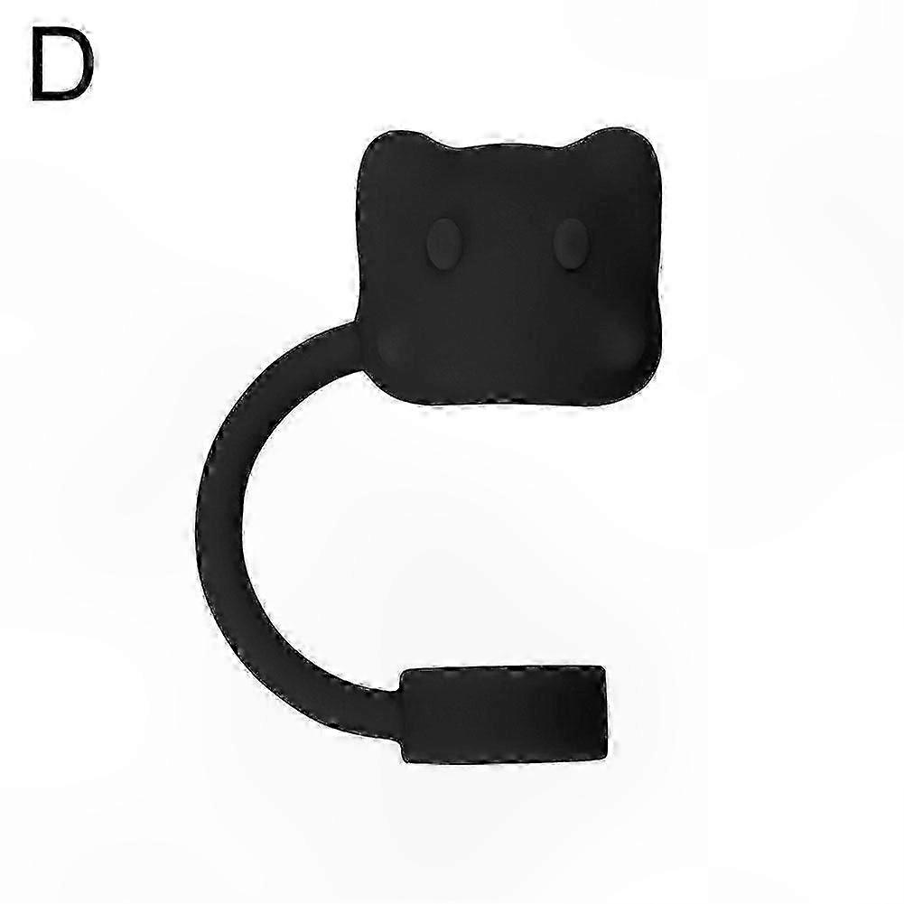 Silicone Cat Straw Topper for 40oz Cups - Reusable Straw Cover