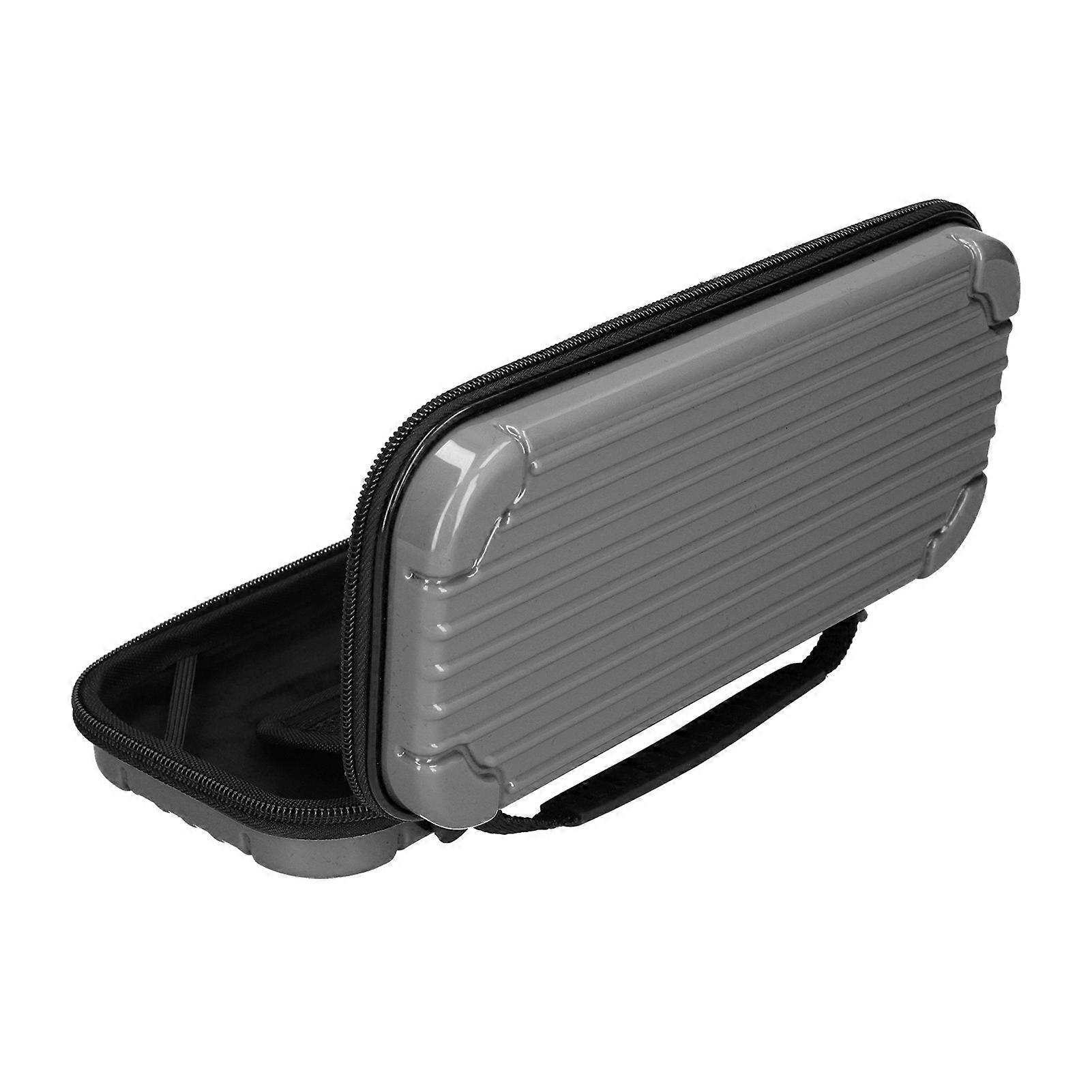 Waterproof Hard Shell Carrying Case for Switch Lite Gray Travel Bag