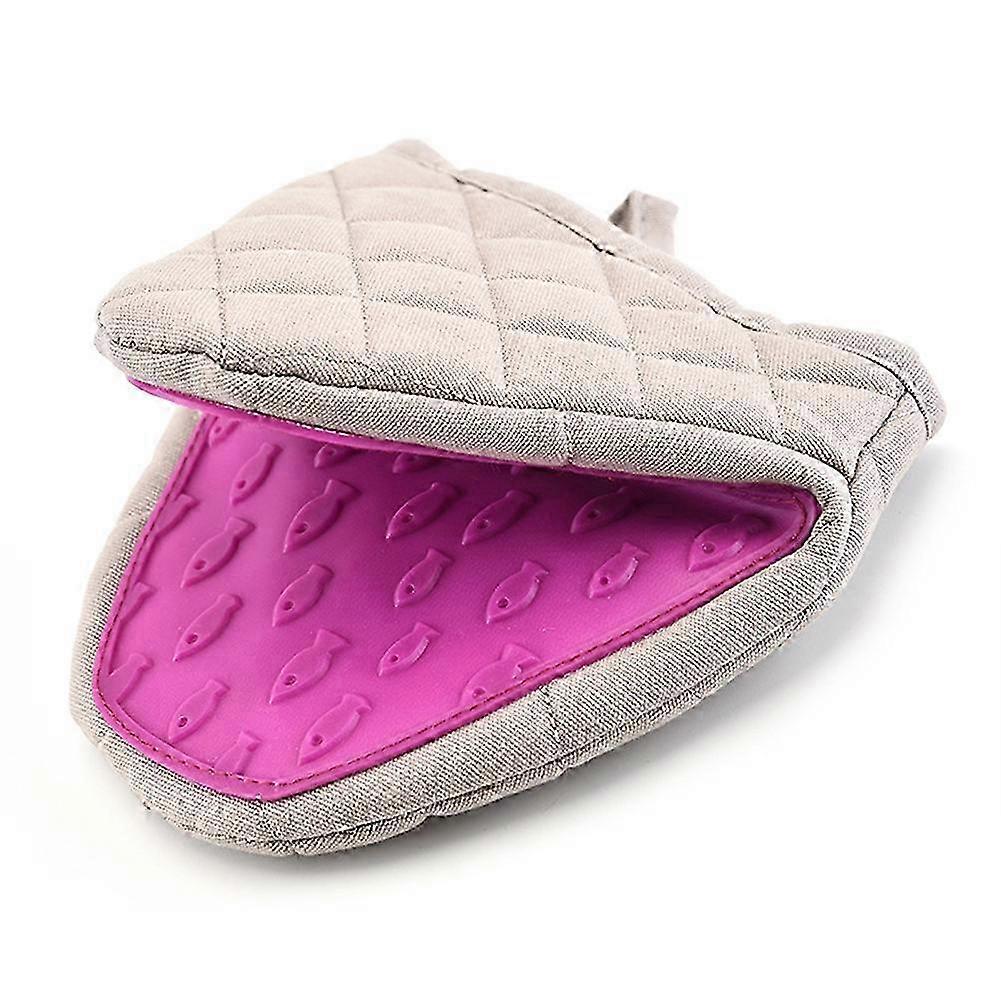 Silicone Anti-scalding Gloves Professional heat energy Resistant Microwave Mitten for Kitchen