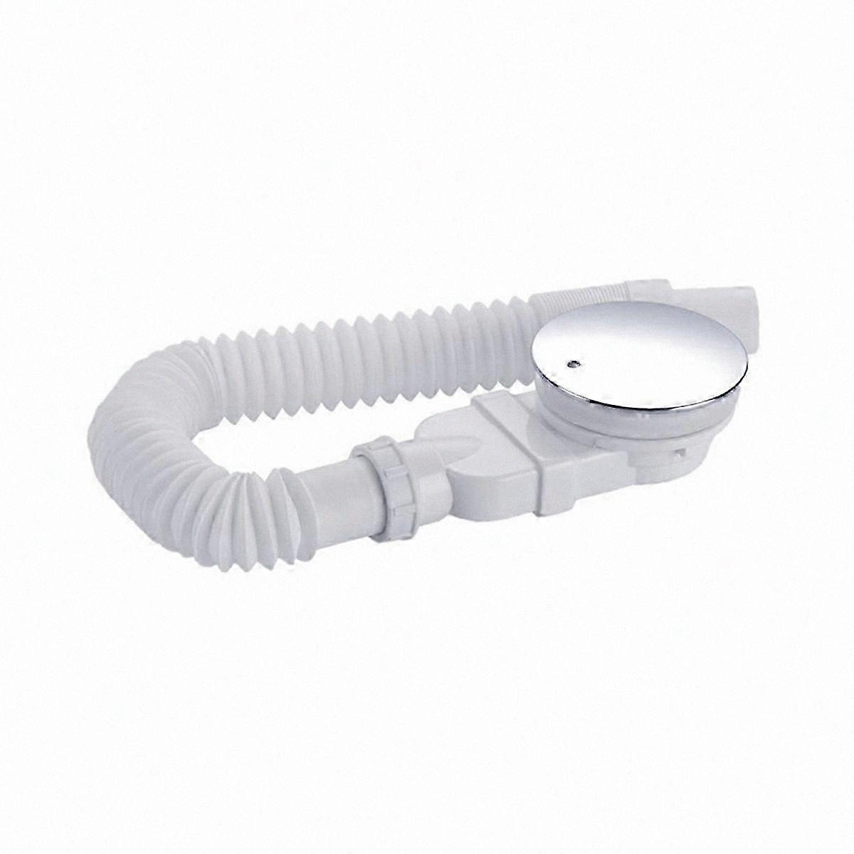 Chrome-Plated ABS Shower Drain Trap with Odor Prevention and Low Profile Design for Shower Trays