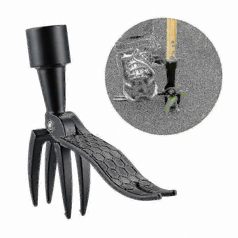 Ergonomic Stand-Up Manual Weeding Tool for Garden Root Removal and Soil Cultivation